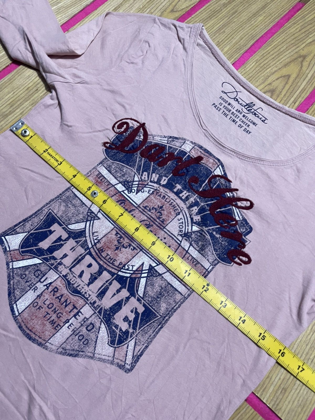 If Six Was Nine Y2K DOUBLEFOCUS long sleeve tshirt Size US M / EU 48-50 / 2 - 8 Thumbnail