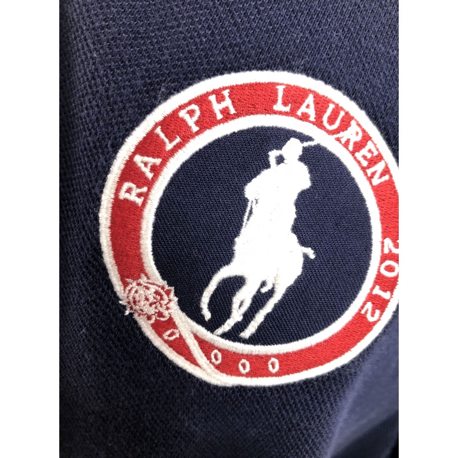 Polo Ralph Lauren POLO / RALPH LAUREN 2012 OLYMPICS USA Embroidered XXL Custom Fit Polo Shirt Mens Short Sleeve Blue 2XL Size US XXL / EU 58 / 5 - 6 Thumbnail