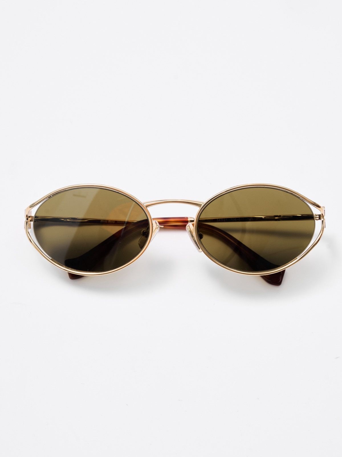 Miu Miu MIU MIU 52Y 70E01T SUNGLASSES Size ONE SIZE - 8 Thumbnail