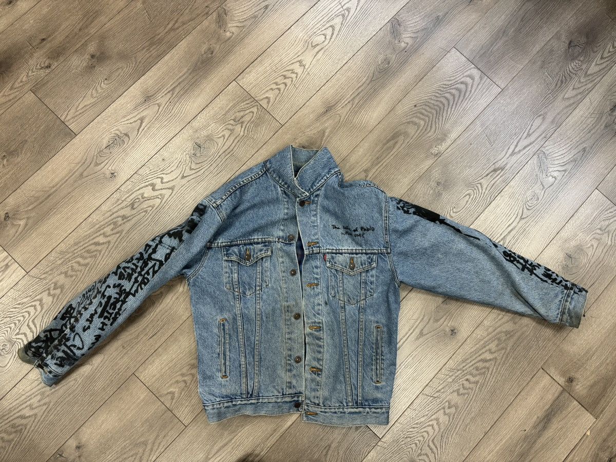 Kanye West × Levi's × Yeezy Kanye West Life of Pablo Denim Jacket Large 1 of 1 Size US L / EU 52-54 / 3 - 2 Thumbnail