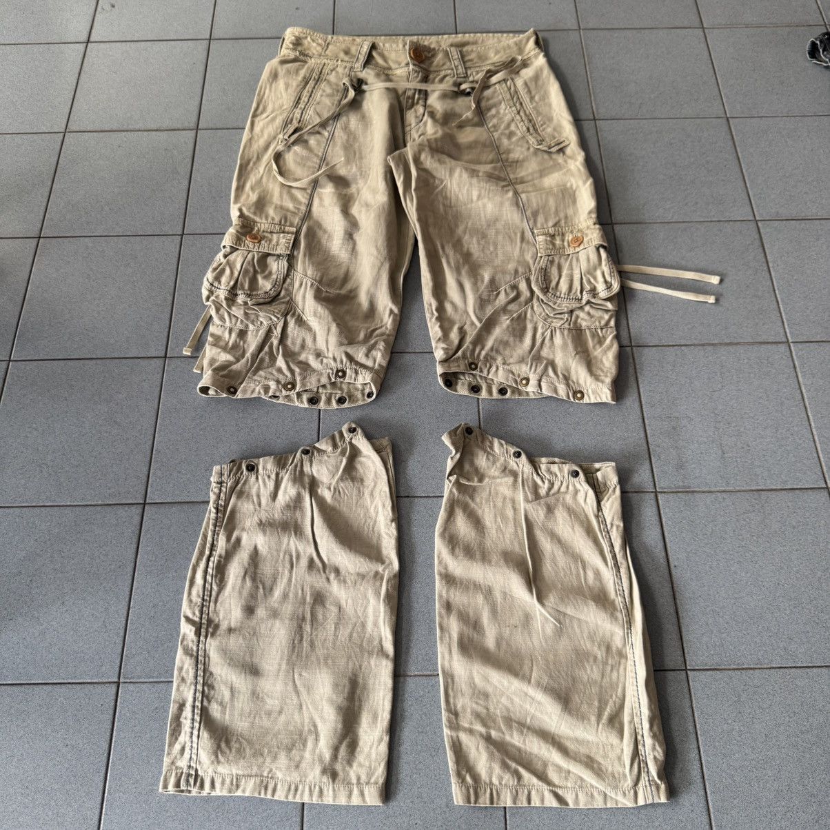 Marithe + Francois Girbaud 2000s marithe francois girbaud deformed cargo bondage pants Size US 30 / EU 46 - 10 Thumbnail