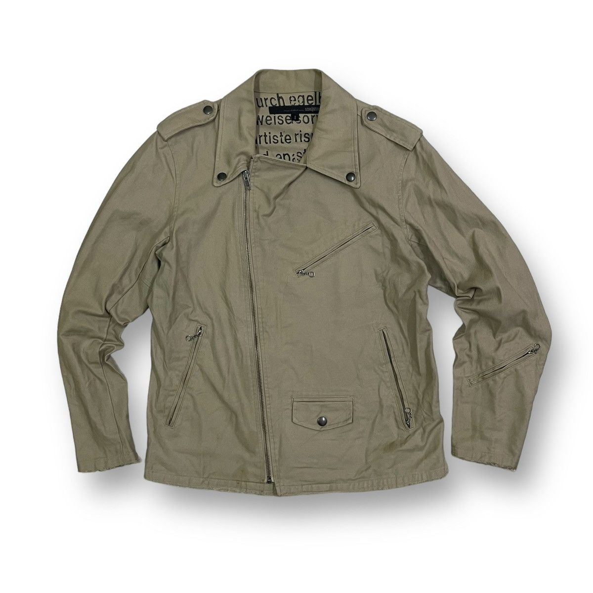 If Six Was Nine 💥FOR SALE💥 Rare Schlussel Tactical Zipper Wording Inside J Size US M / EU 48-50 / 2 - 1 Thumbnail