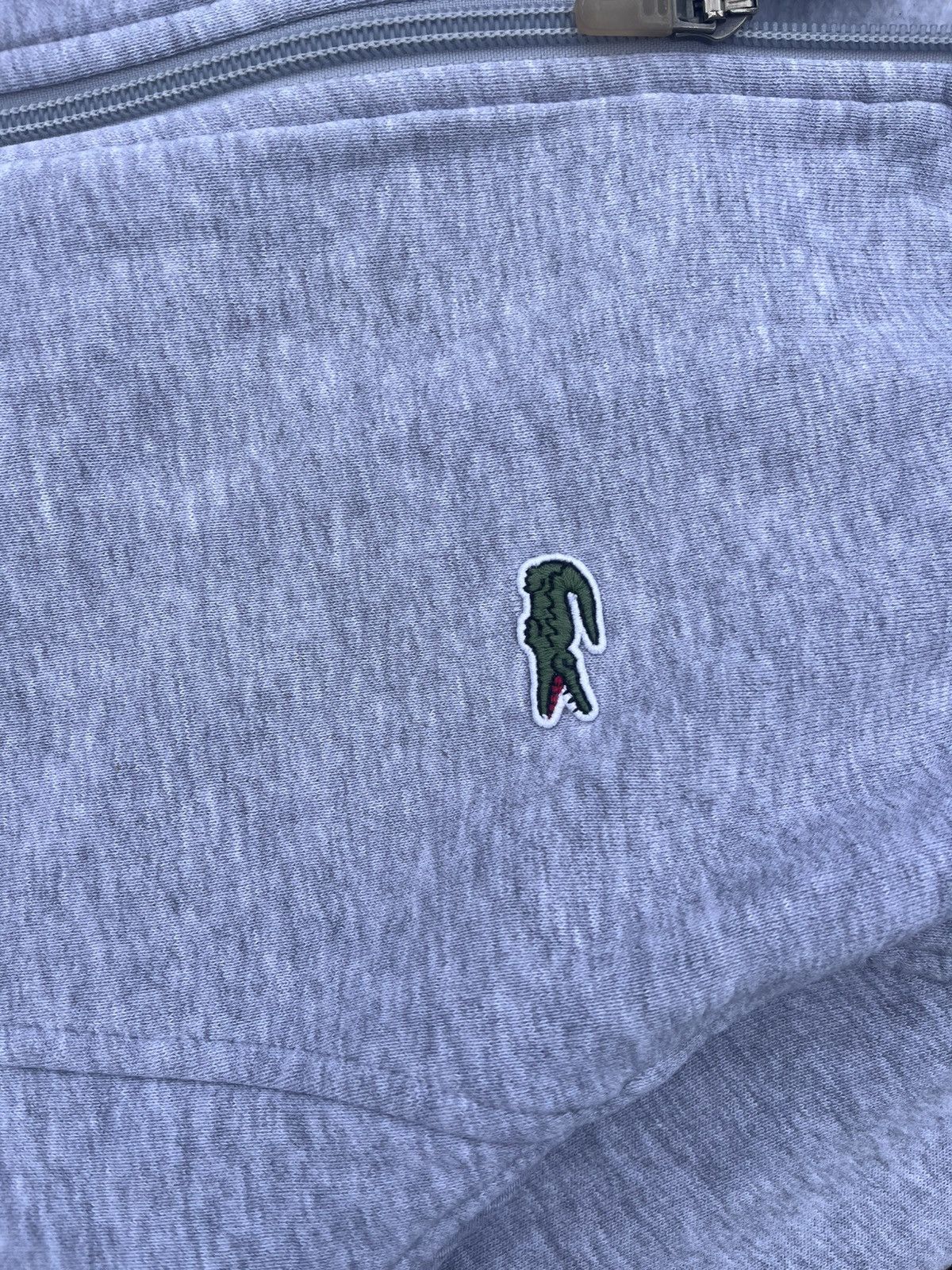 Lacoste Lacoste Sport Grey Full Zip Sweatshirt Small Size US S / EU 44-46 / 1 - 2 Thumbnail