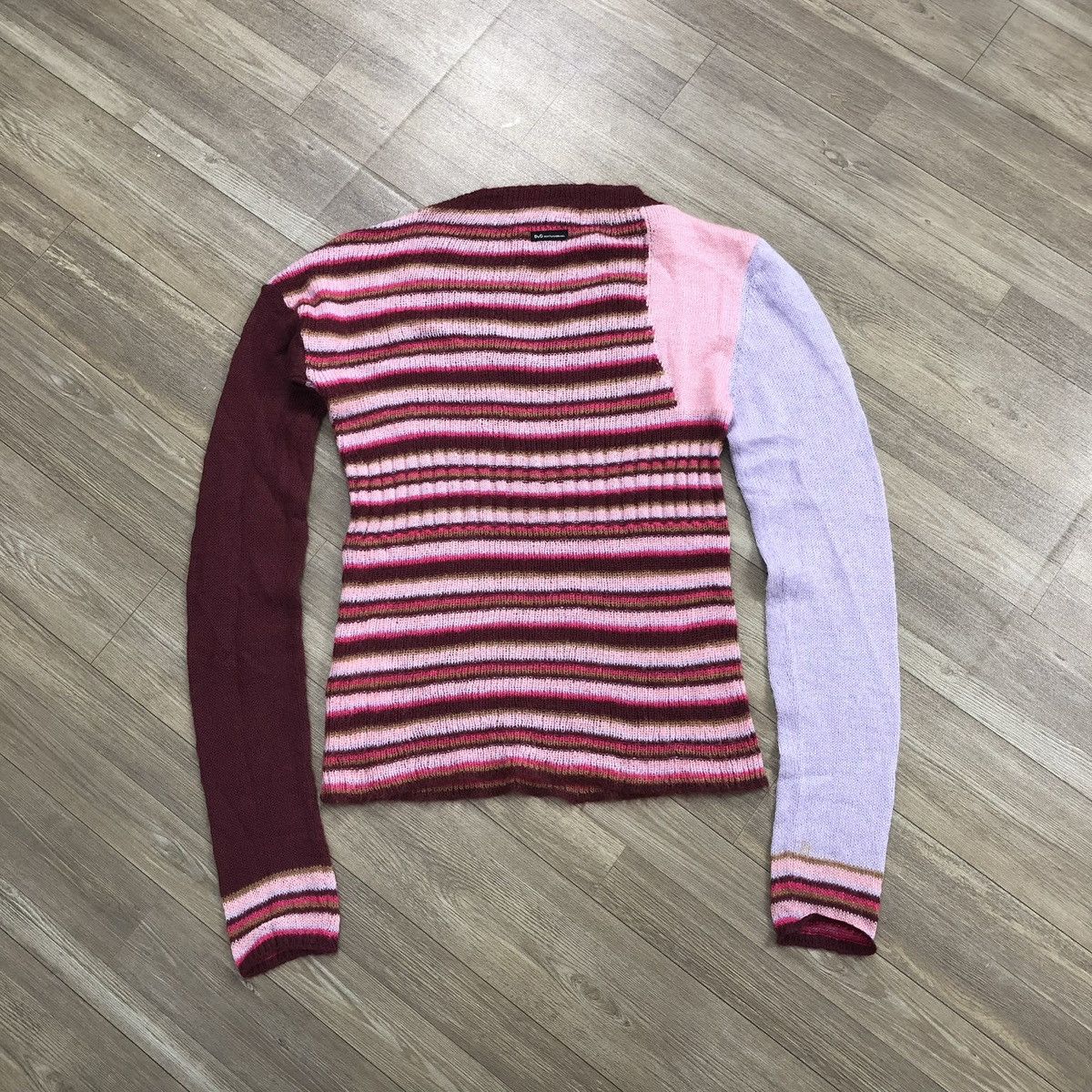 Dolce & Gabbana 1990s Dolce & Gabbana Multicolor Wool Sweatshirt Designer Size US M / EU 48-50 / 2 - 12 Thumbnail
