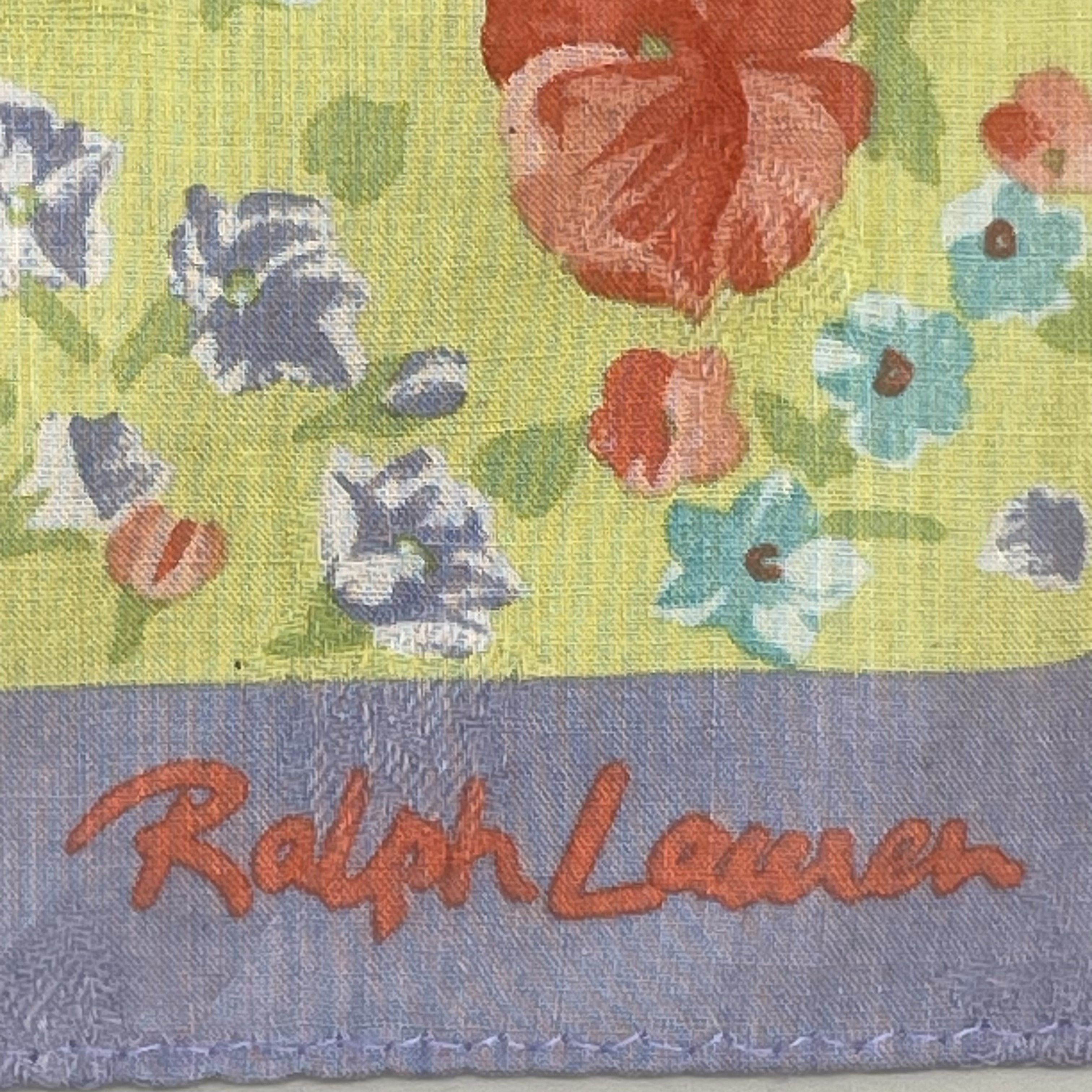 Ralph Lauren × Vintage Ralph Lauren Handkerchief / Neckerchief / Bandana - 4291 Size ONE SIZE - 7 Thumbnail