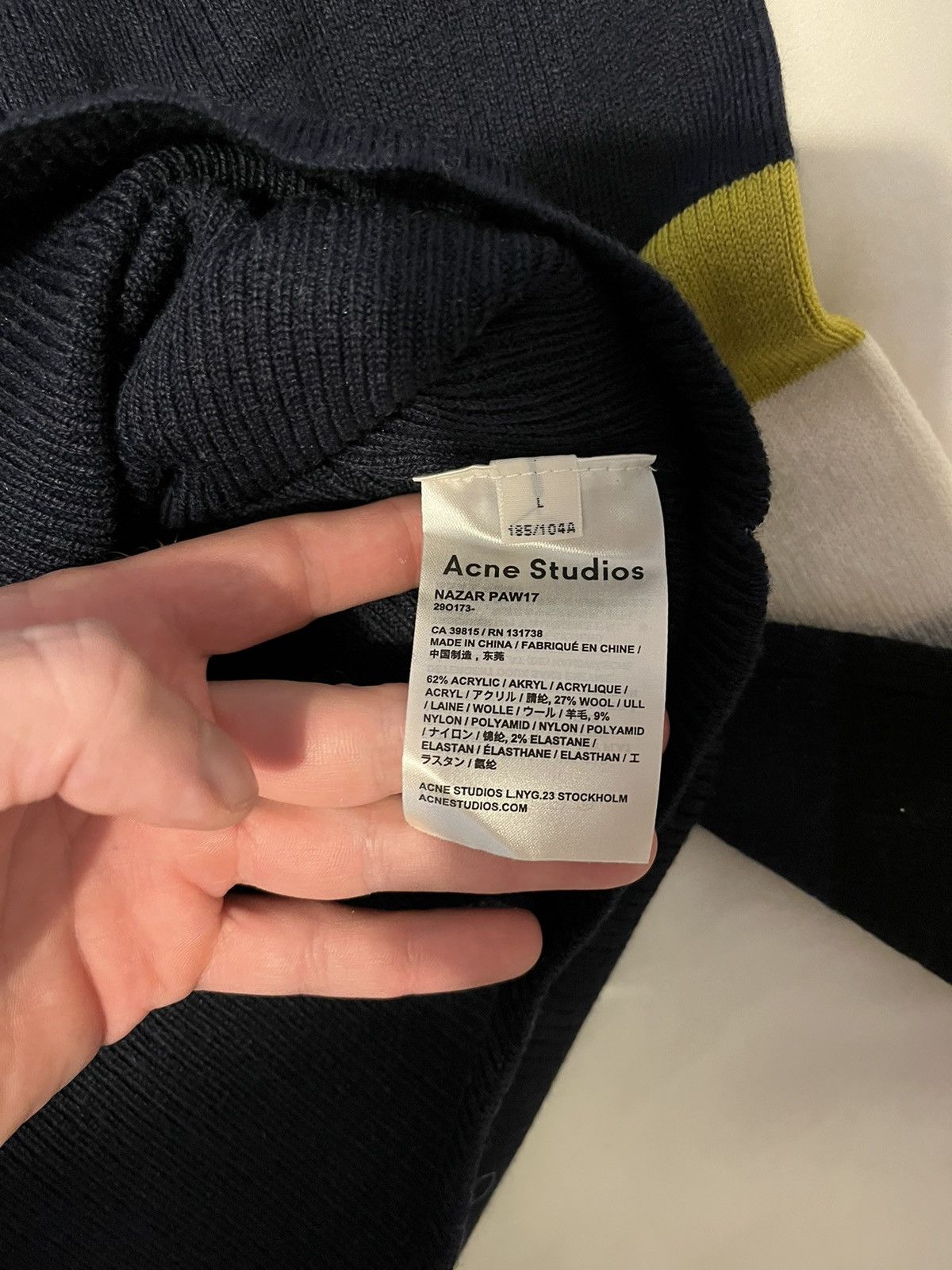 Acne Studios Acne Studios sweater Size US L / EU 52-54 / 3 - 4 Thumbnail