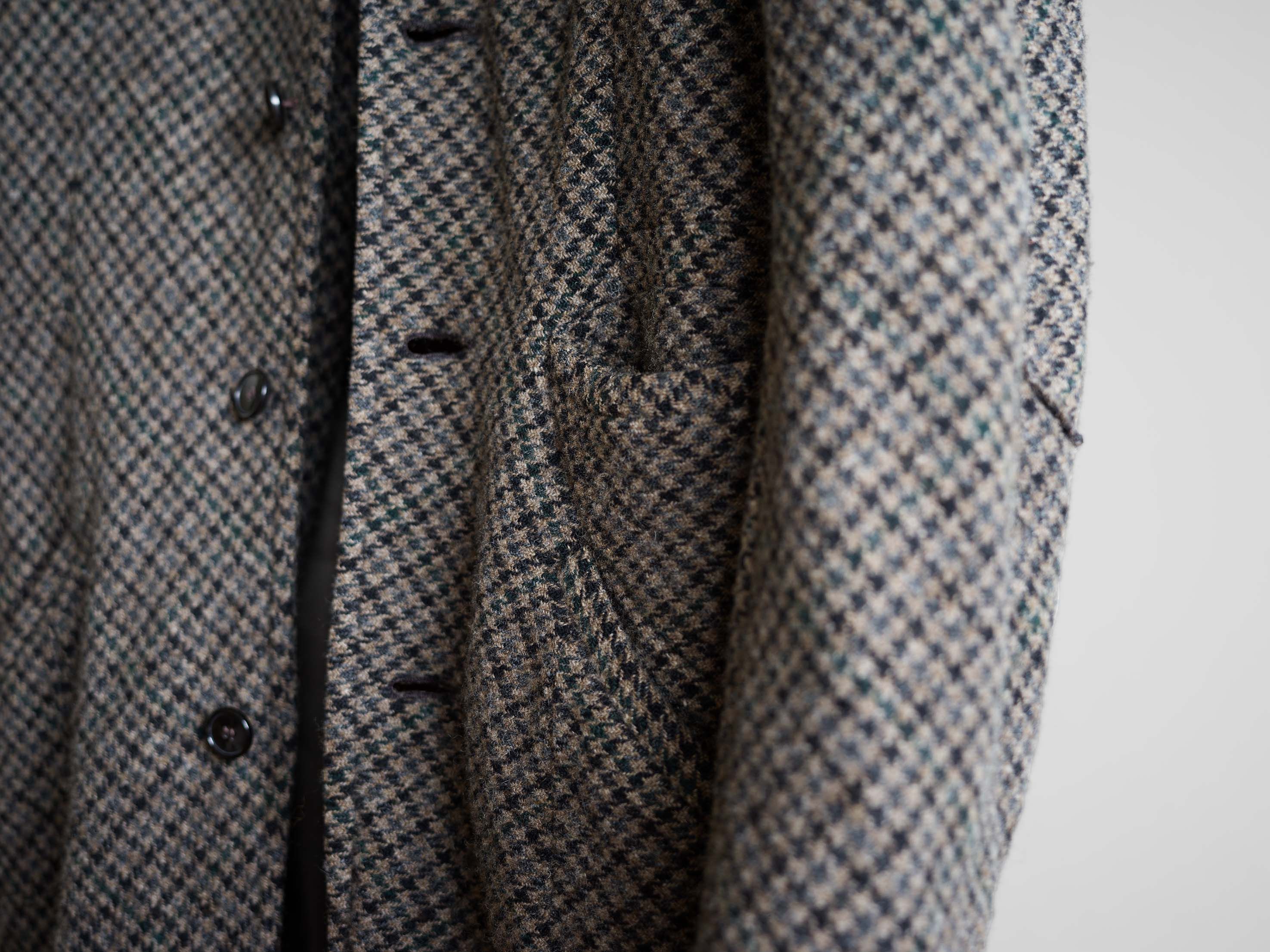 Undercover AW2011 UNDERCOVER HOUNDSTOOTH WOOL TWEED CHESTER COAT Size US M / EU 48-50 / 2 - 6 Thumbnail