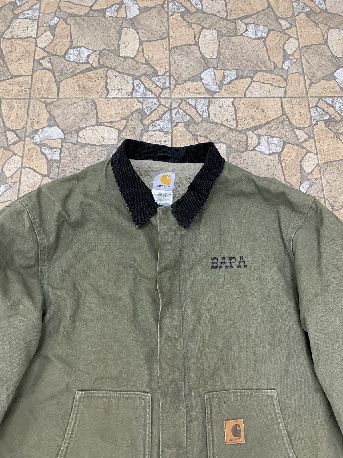 Carhartt Vintage Carhartt J164 Sherpa Lined Work Jacket Size US XL / EU 56 / 4 - 2 Thumbnail