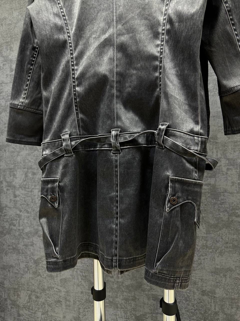 Diesel × Vintage Vintage Diesel Avant Garde Gray Women Dress Size XL / US 12-14 / IT 48-50 - 13 Thumbnail