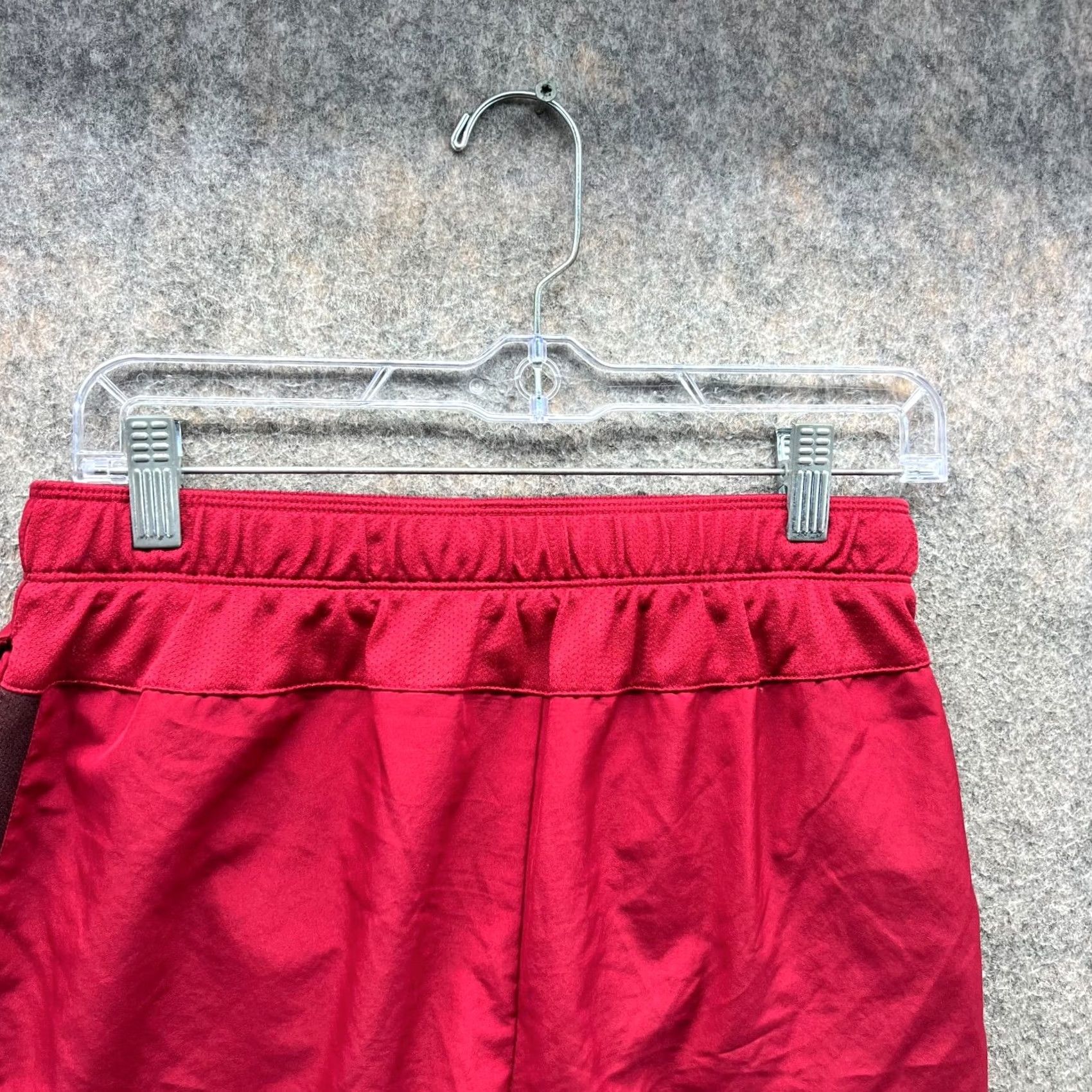 Nike Nike Shorts Men Medium Adult Red Running Polyester Dri Fit Challenger Swoosh Size US 31 - 4 Thumbnail