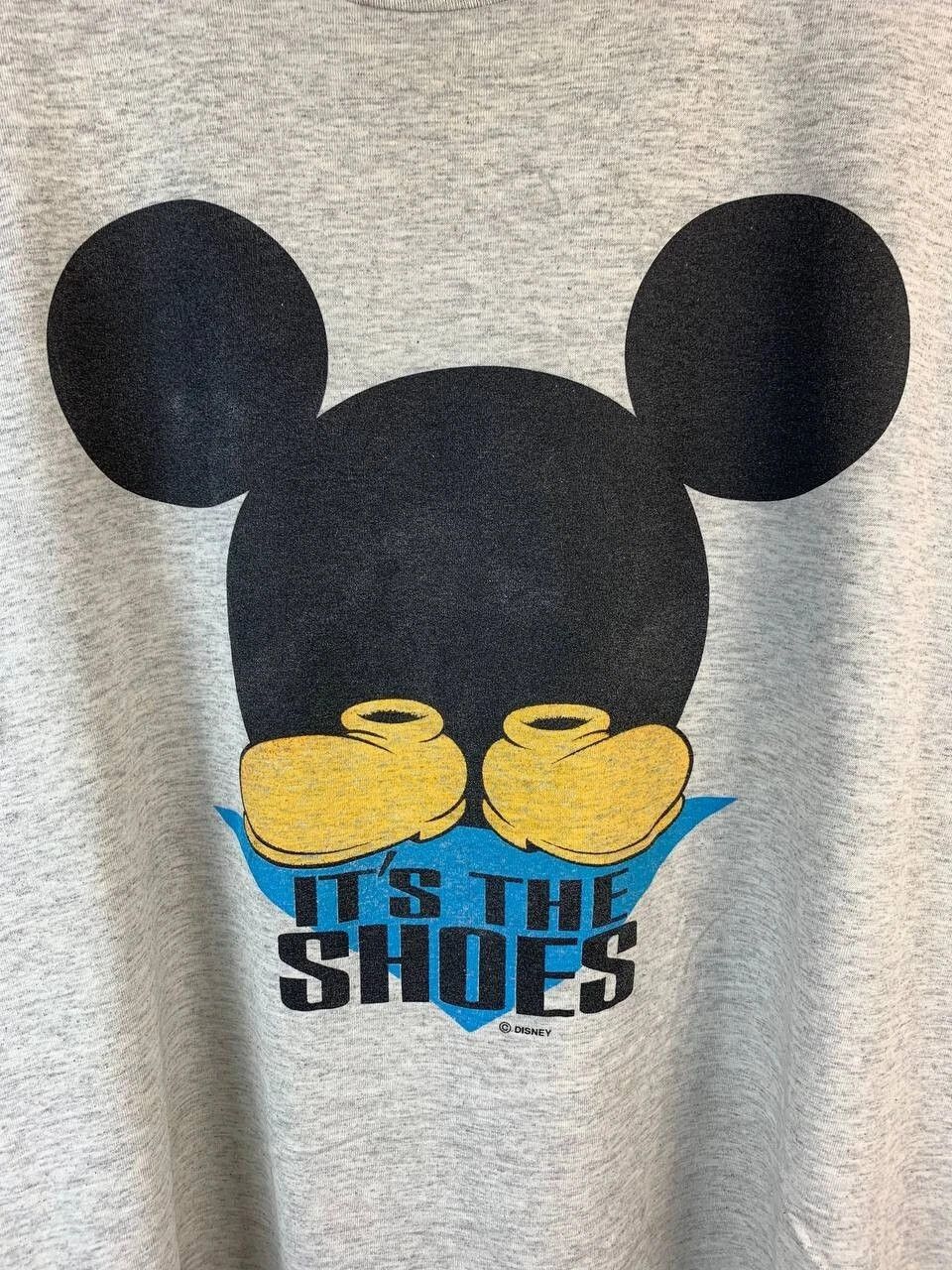 Disney Vintage 90's Mickey Mouse It's The Shoes T Shirt Size XL Size US XL / EU 56 / 4 - 6 Thumbnail
