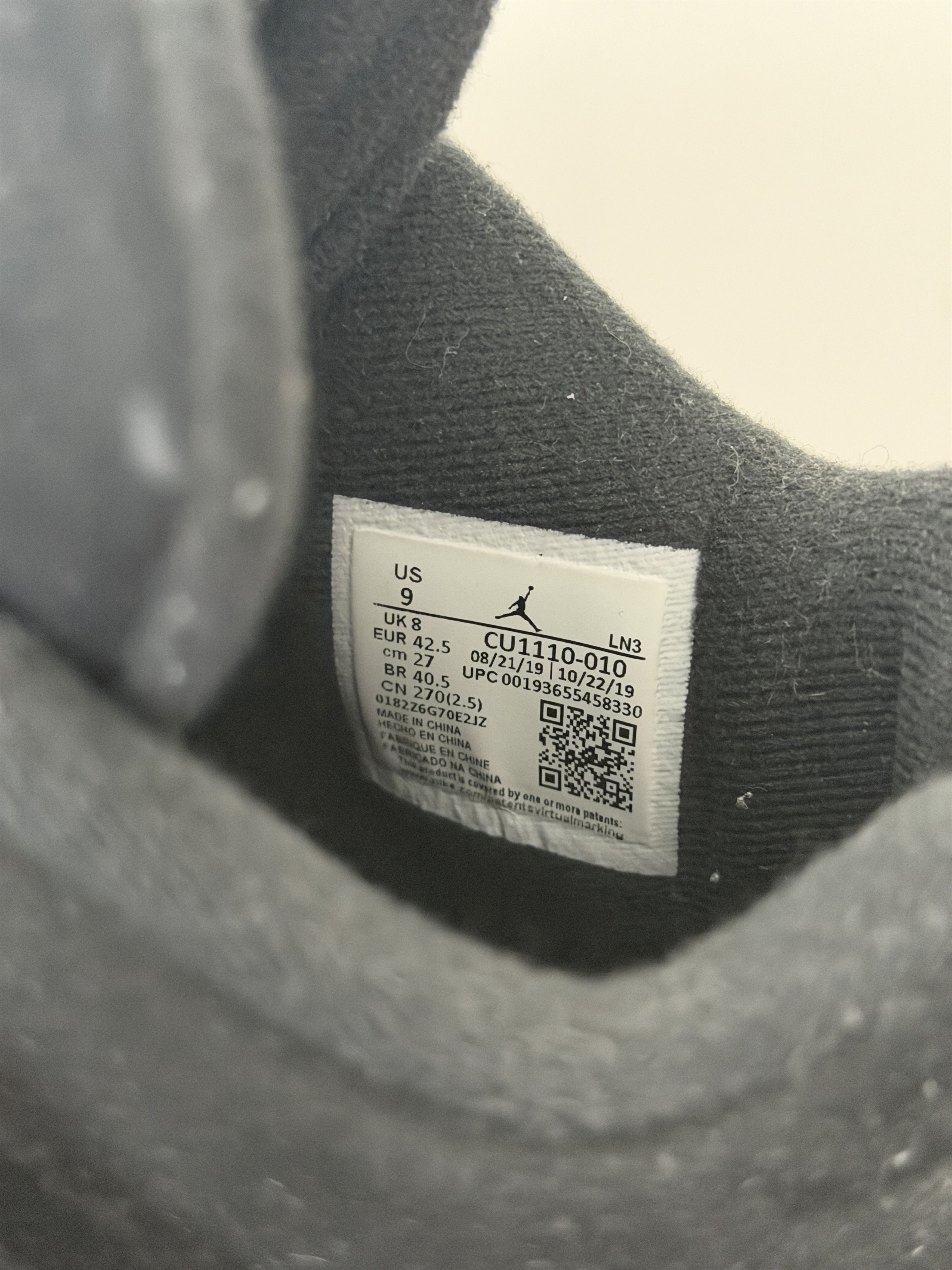 Nike Nike Air Jordan 4 Black Cat Size US 9.5 / EU 42-43 - 11 Thumbnail
