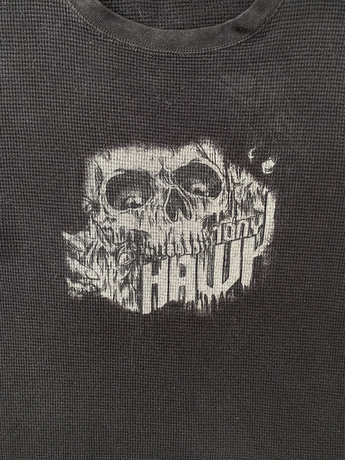Vintage Sick🔥Vintage Tony Hawk Skull Thermal Tees Size US L / EU 52-54 / 3 - 3 Thumbnail