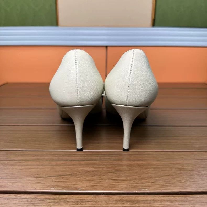 Gucci Gucci High Heel Shoes with Bow Detail-2505 Size US 6 / IT 36 - 4 Thumbnail