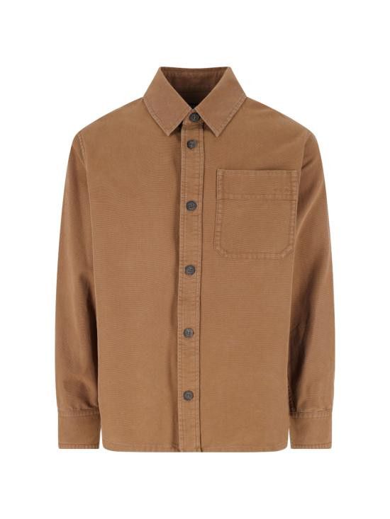 A.P.C. A.P.C. Men Long Tops COGBJ H02918 CAB Brown Size US XL / EU 56 / 4 - 1 Thumbnail
