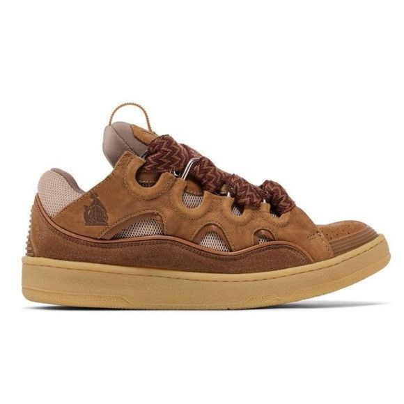 Lanvin Lanvin Curb Skate Sneakers Cumin Tan Men’s EU 44/US 11 Size US 11 / EU 44 - 1 Thumbnail