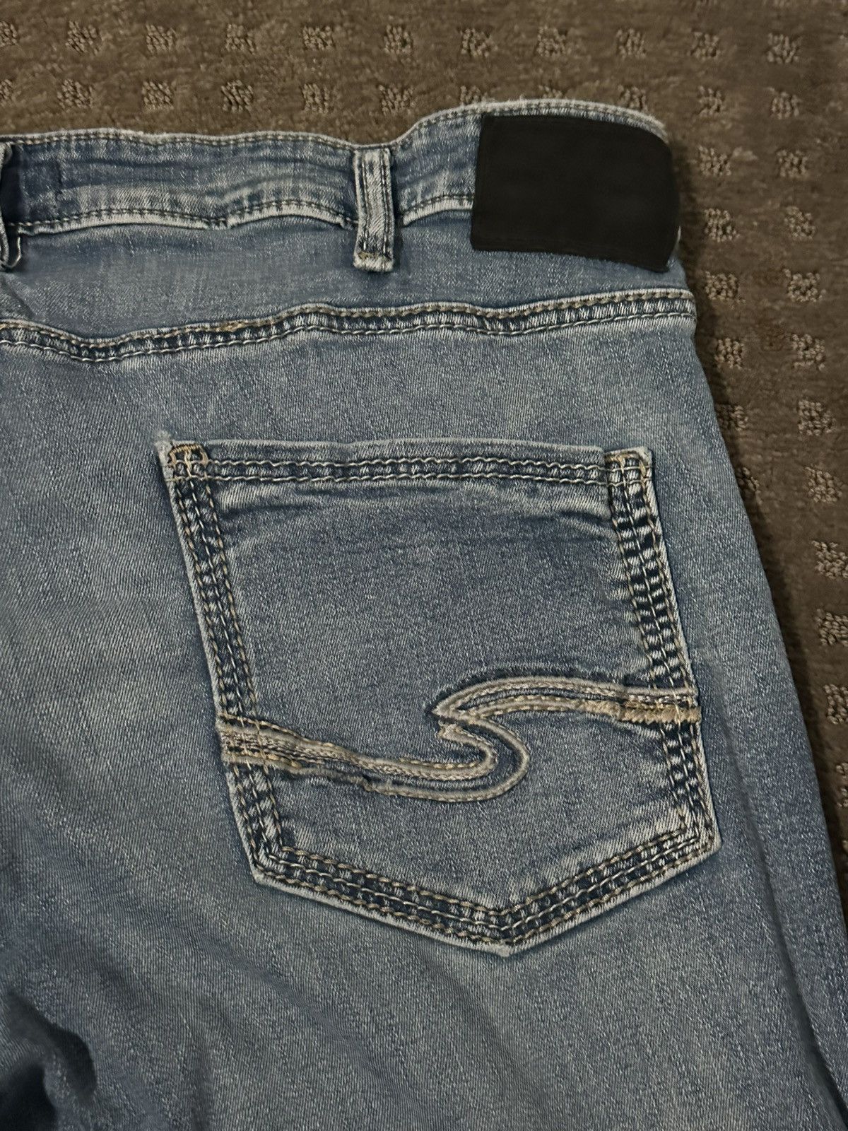Silver Jeans Co. Silver Jace Slim Fit Bootcut Jeans Size US 38 / EU 54 - 7 Thumbnail