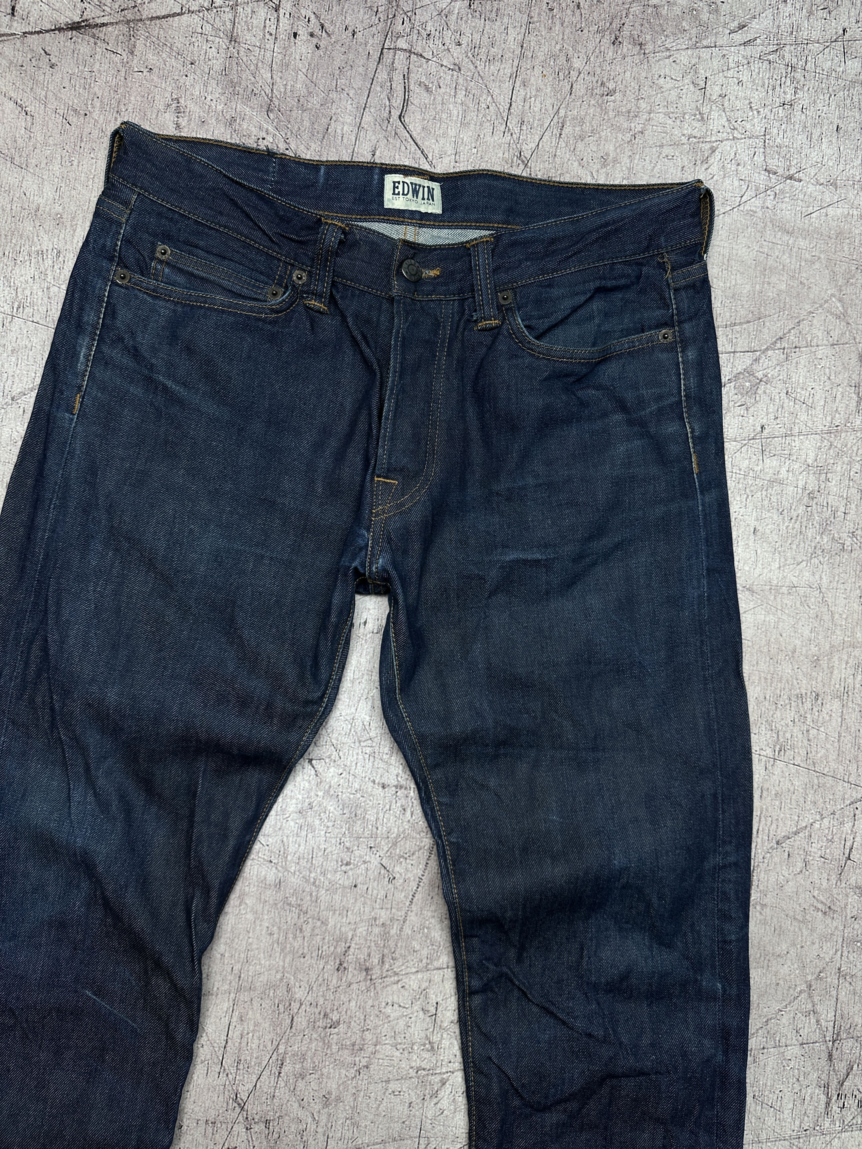 Edwin Edwin ED-75 Mens Denim Pants Jeans Size US 32 / EU 48 - 2 Thumbnail