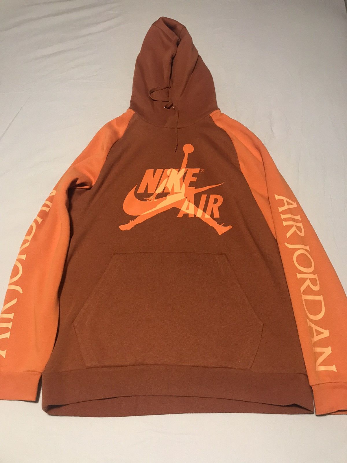 Jordan orange hoodie