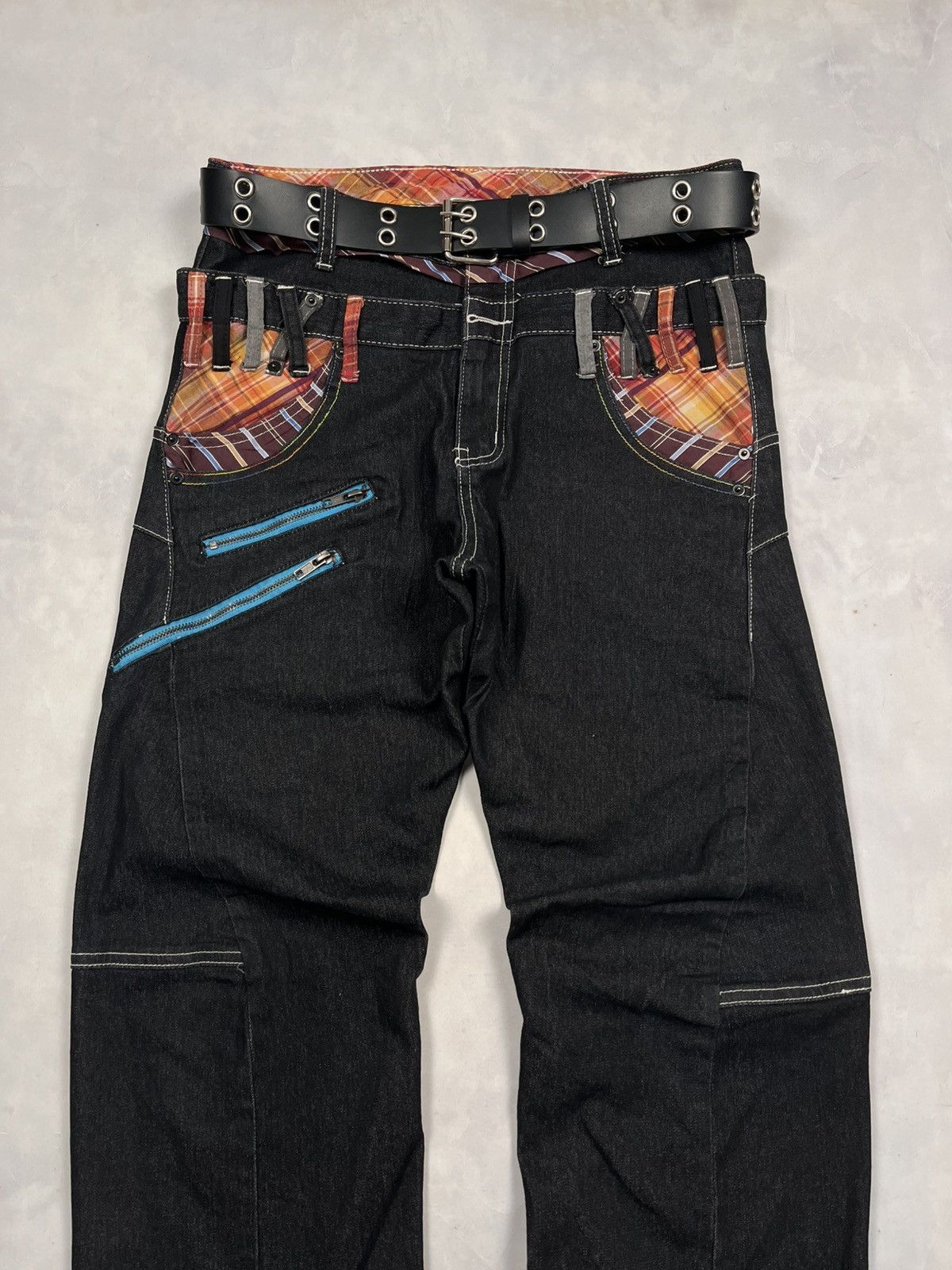 Japanese Brand Japanese Breathmint Double Waist Long Pants Black Size US 32 / EU 48 - 2 Thumbnail