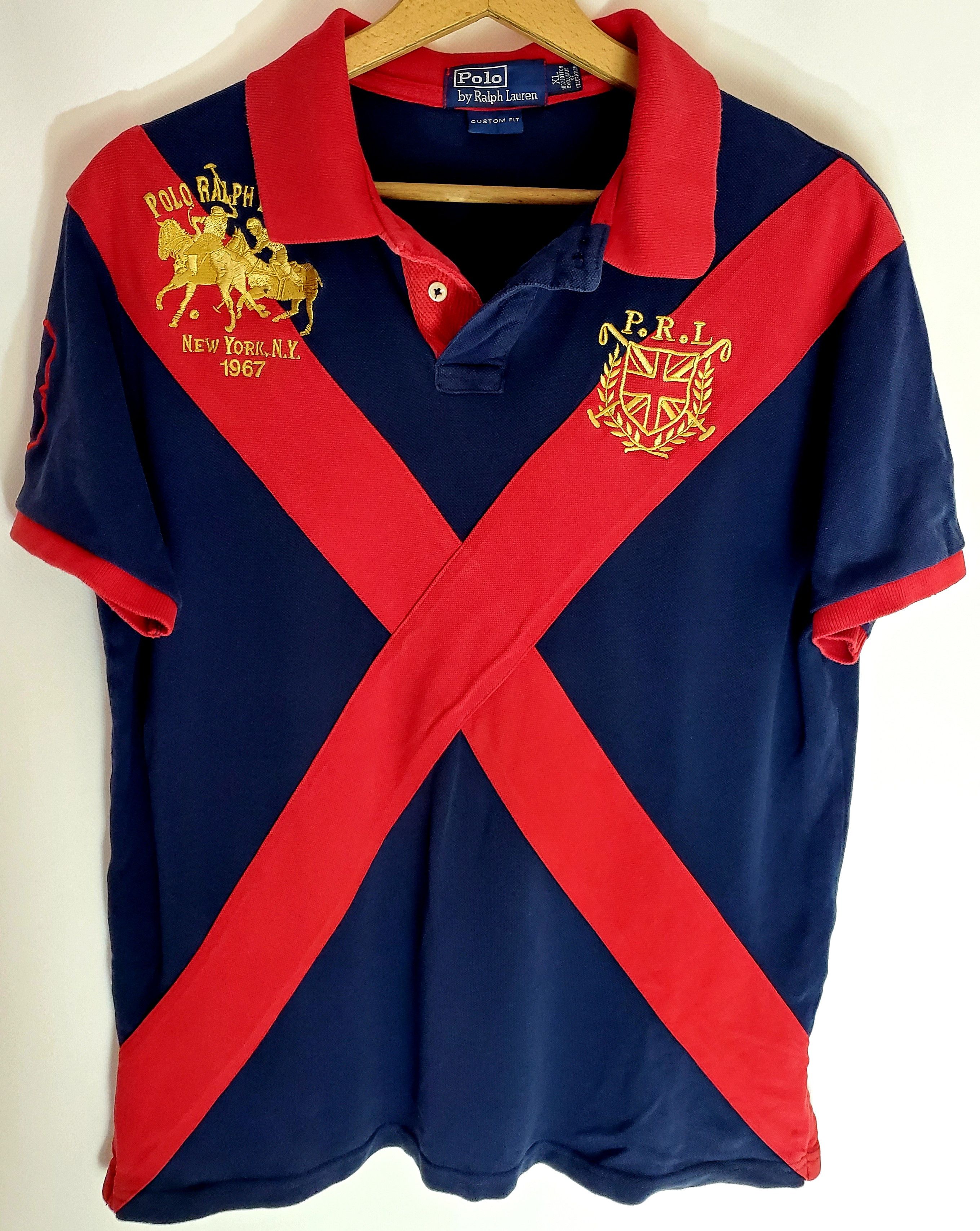 Polo Ralph Lauren × Ralph Lauren × Vintage Vintage Polo Ralph Lauren Jockey Club Polo Shirt Size L Size US L / EU 52-54 / 3 - 1 Thumbnail