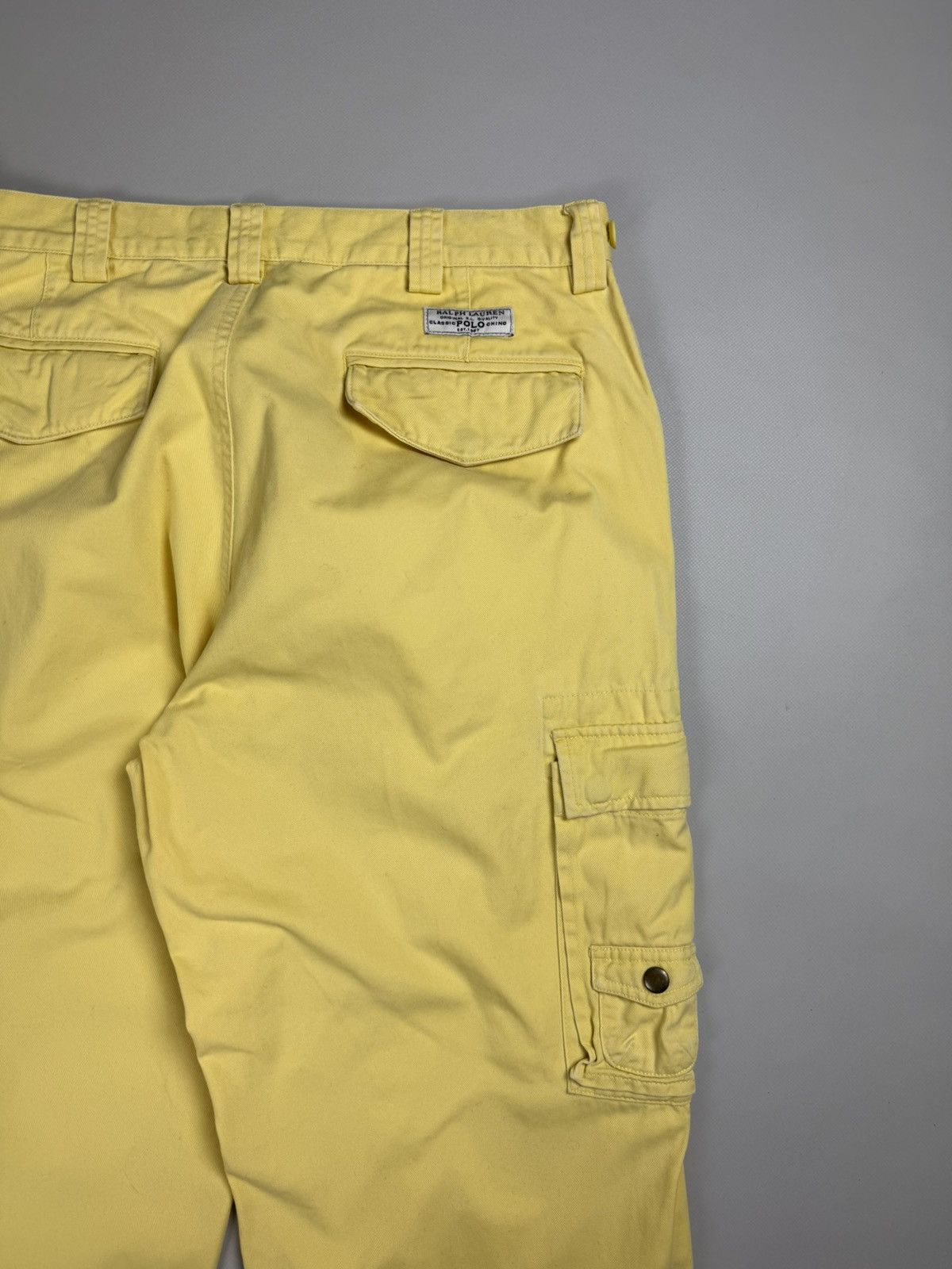 Vintage Polo By Ralph Lauren Vintage Cargo Military Pants Trousers Size US 34 / EU 50 - 24 Thumbnail