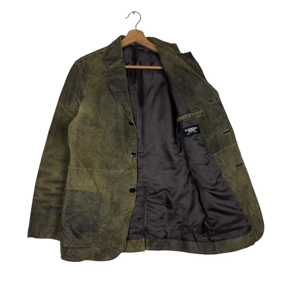 Japanese Brand 🔥VINTAGE BIKER LEATHER JACKET CHORE TORNADO MART Size US M / EU 48-50 / 2 - 13 Thumbnail