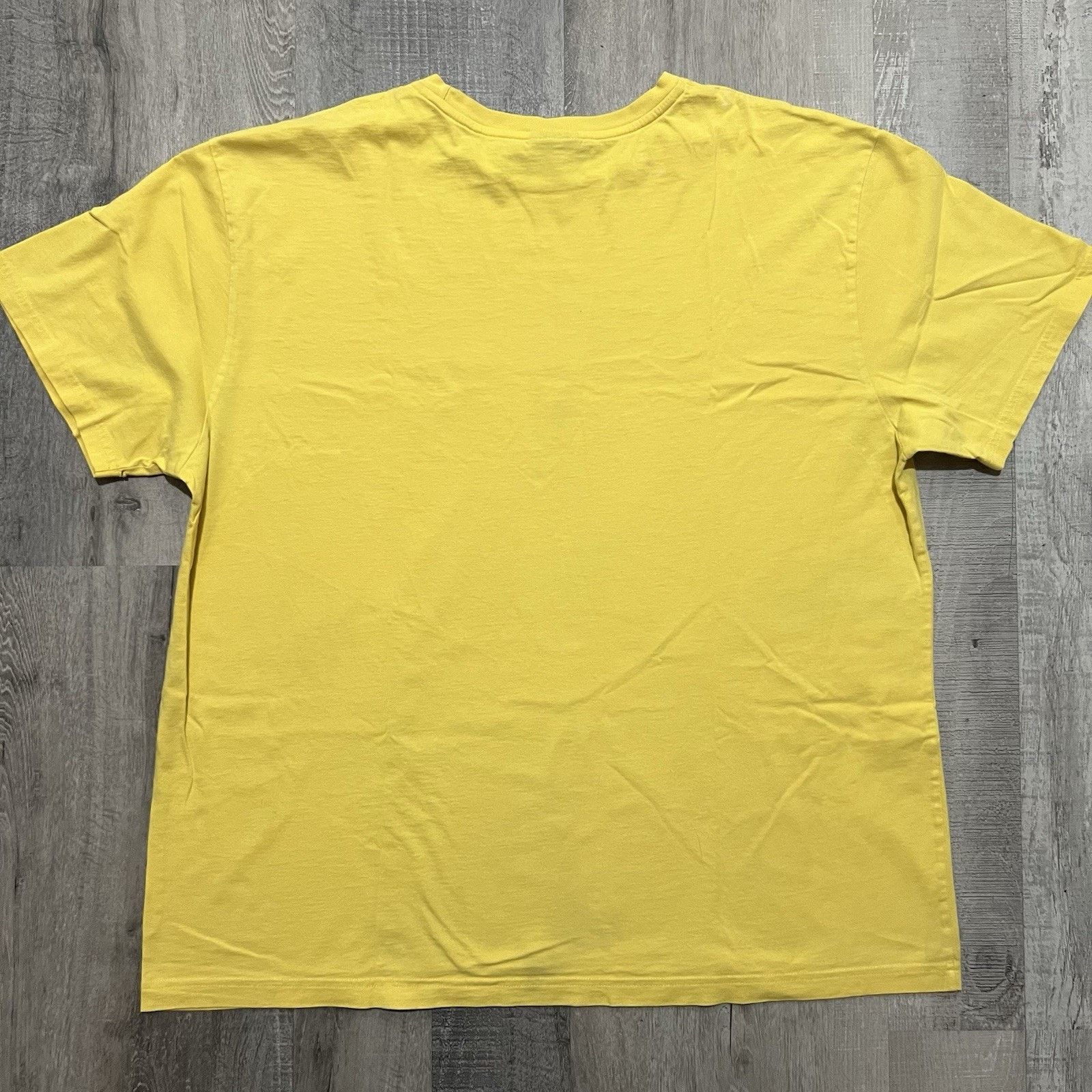 Polo Ralph Lauren VTG Polo Ralph Lauren Tee Paint Logo Yellow Swordfish Shirt Size US XL / EU 56 / 4 - 2 Thumbnail