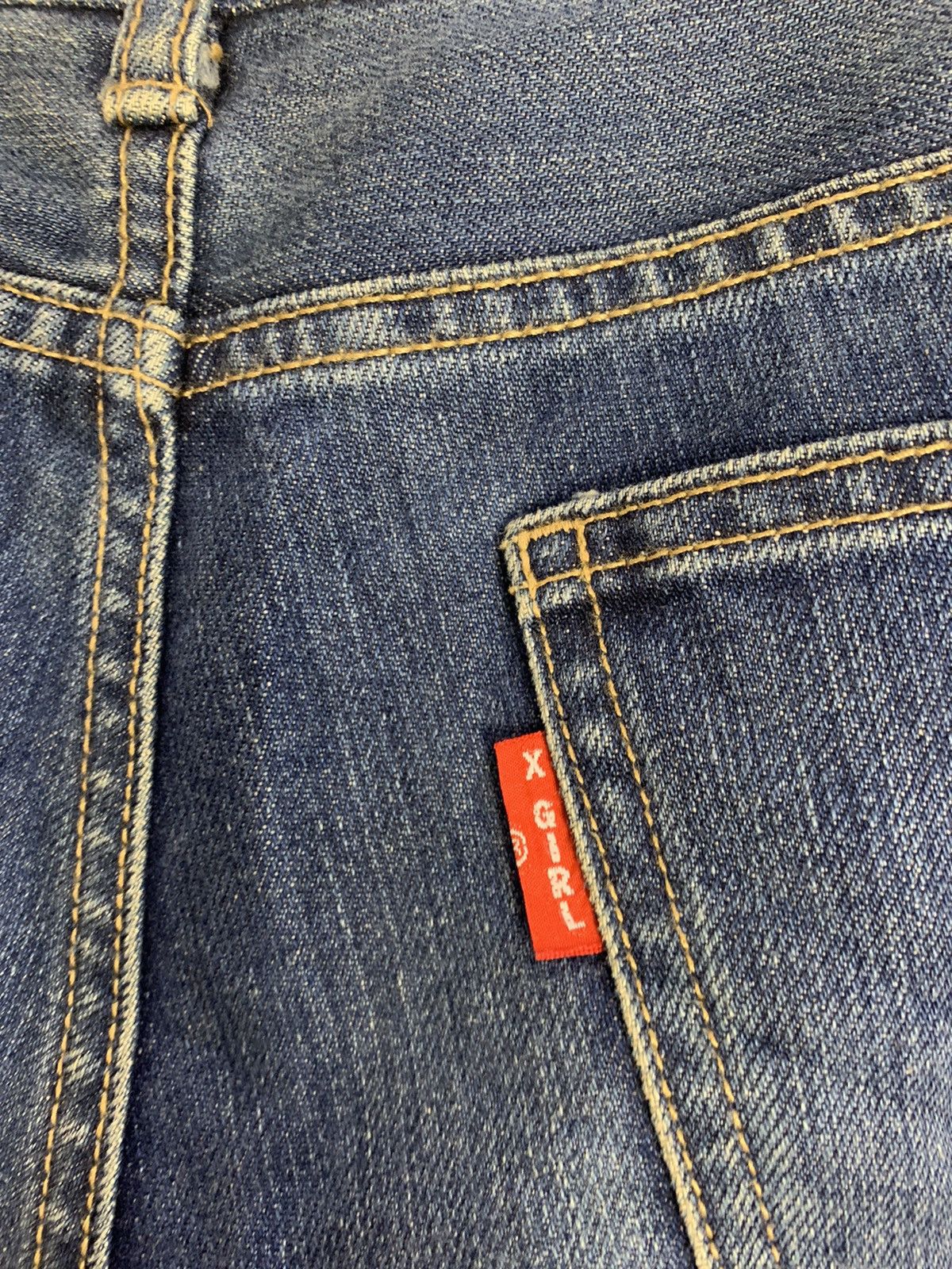 Japanese Brand × X-Girl Hype X-Girl Indigo Japan Denim Jeans Skinny Size 30" / US 8 / IT 44 - 11 Thumbnail