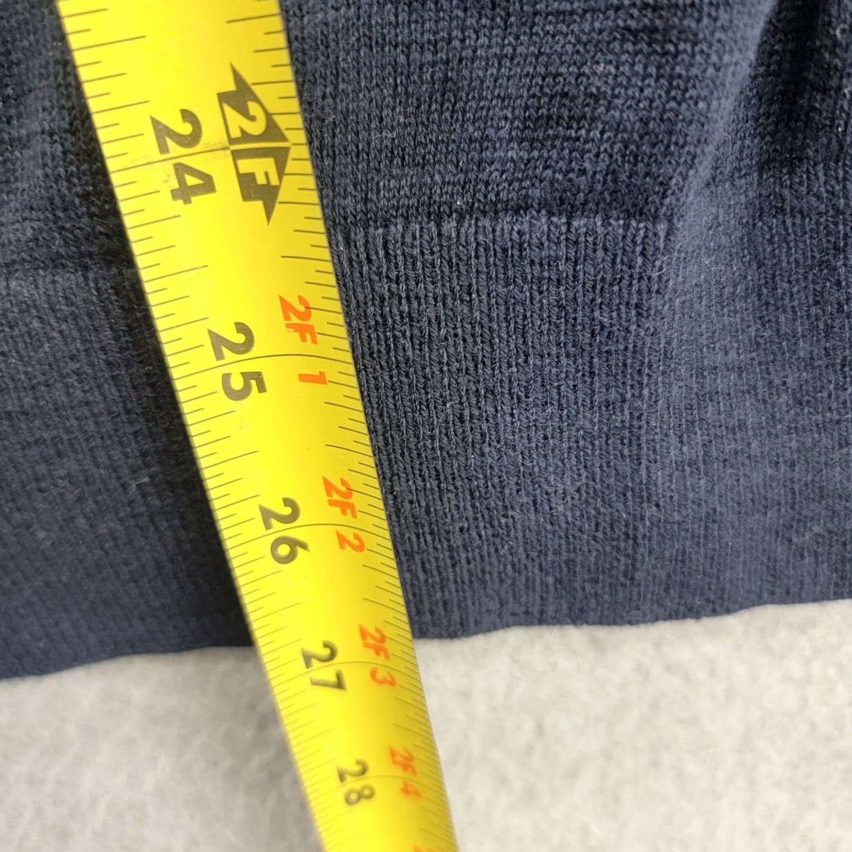Banana Republic Banana Republic Sweater Mens S Blue Cotton Slub Pullover Size US S / EU 44-46 / 1 - 4 Thumbnail
