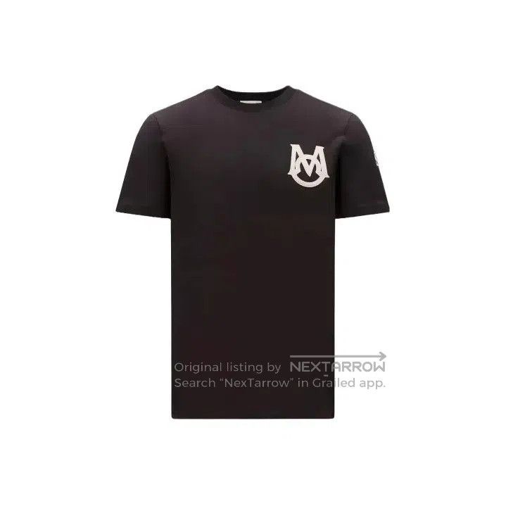 Moncler Moncler Men's Letter Patch Round Neck T. Size US XL / EU 56 / 4 - 1 Thumbnail