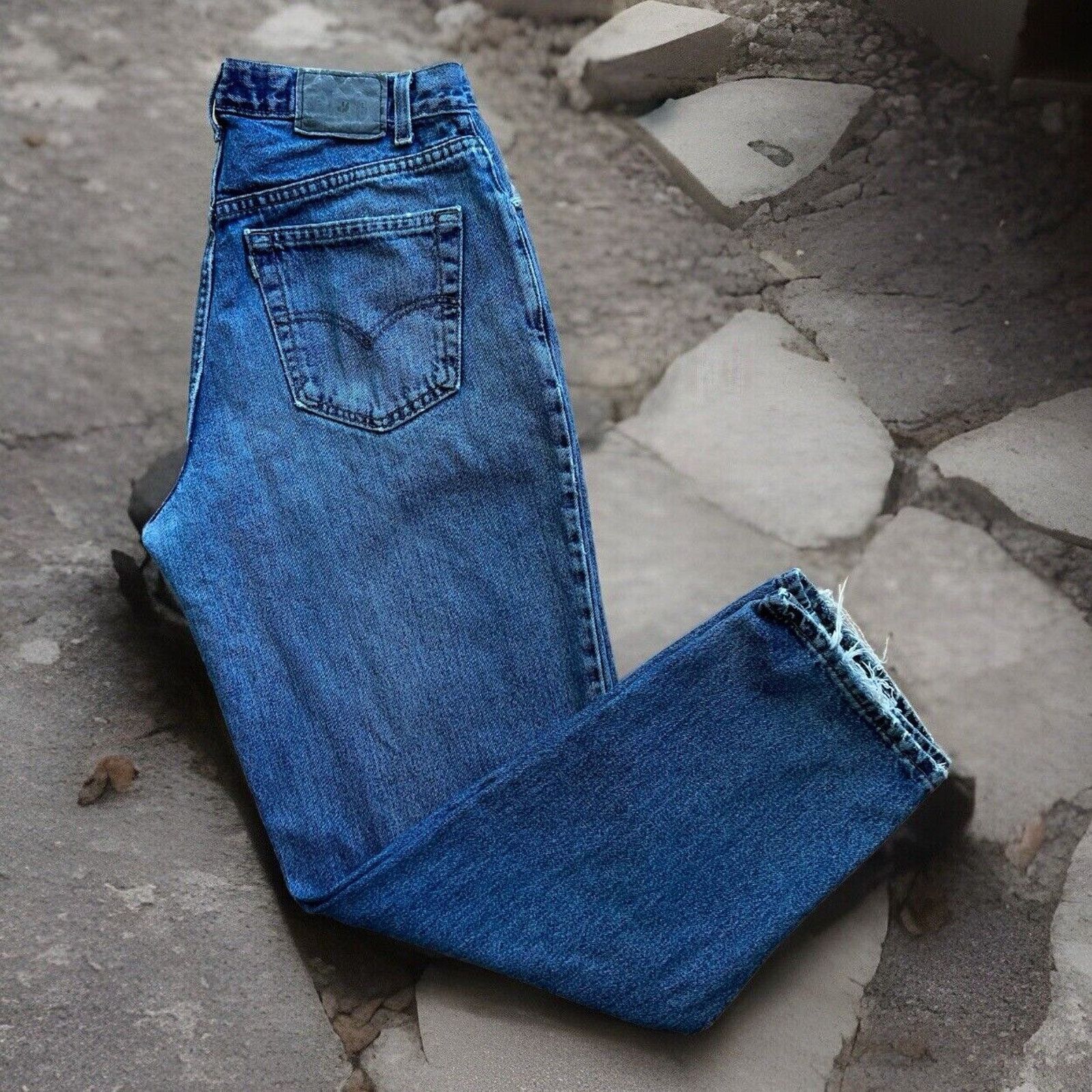 Levi's × Vintage Vintage Levis Silver Tab Jeans 32 Blue 90s Baggy Denim Size US 32 / EU 48 - 1 Thumbnail