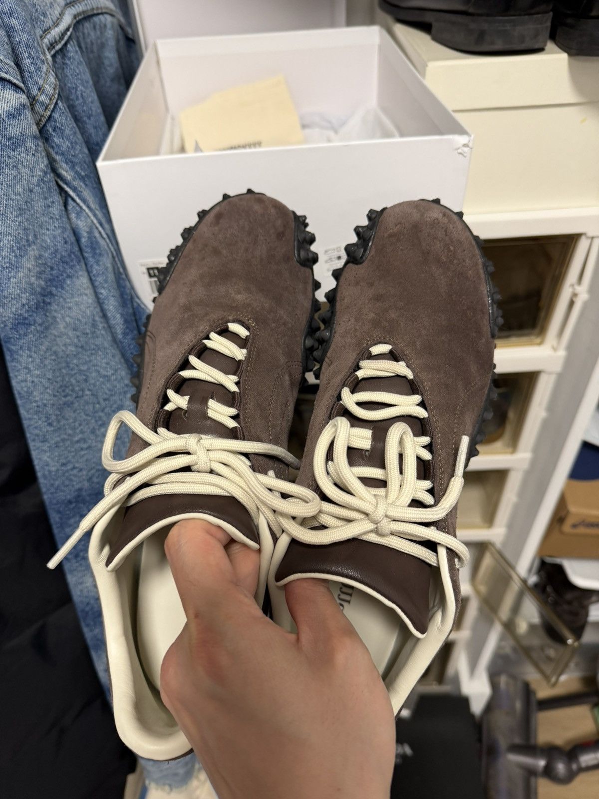 JJJJound × Puma Puma JJJJound Mostro Brown Size US 11 / EU 44 - 3 Thumbnail