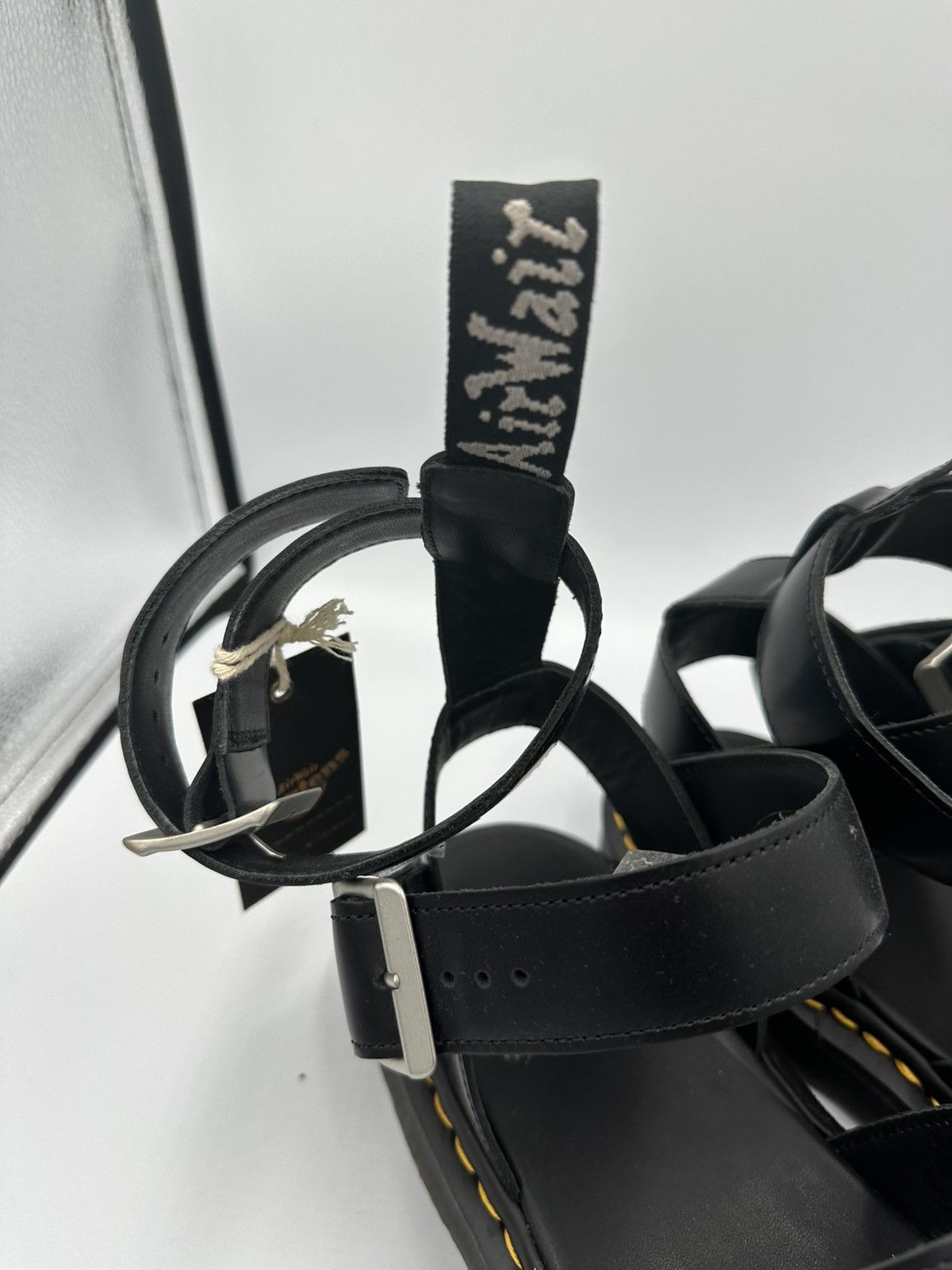 Dr. Martens × Rick Owens Rick Owens DRKSHDW X Doc Marten Gladiator Sandal Size US 13 / EU 46 - 2 Thumbnail