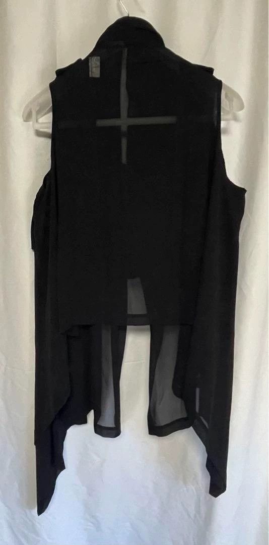 Comme des Garcons Comme Des Garcons Black Retro Velvet Patchwork Design Vest Size M / US 6-8 / IT 42-44 - 4 Thumbnail