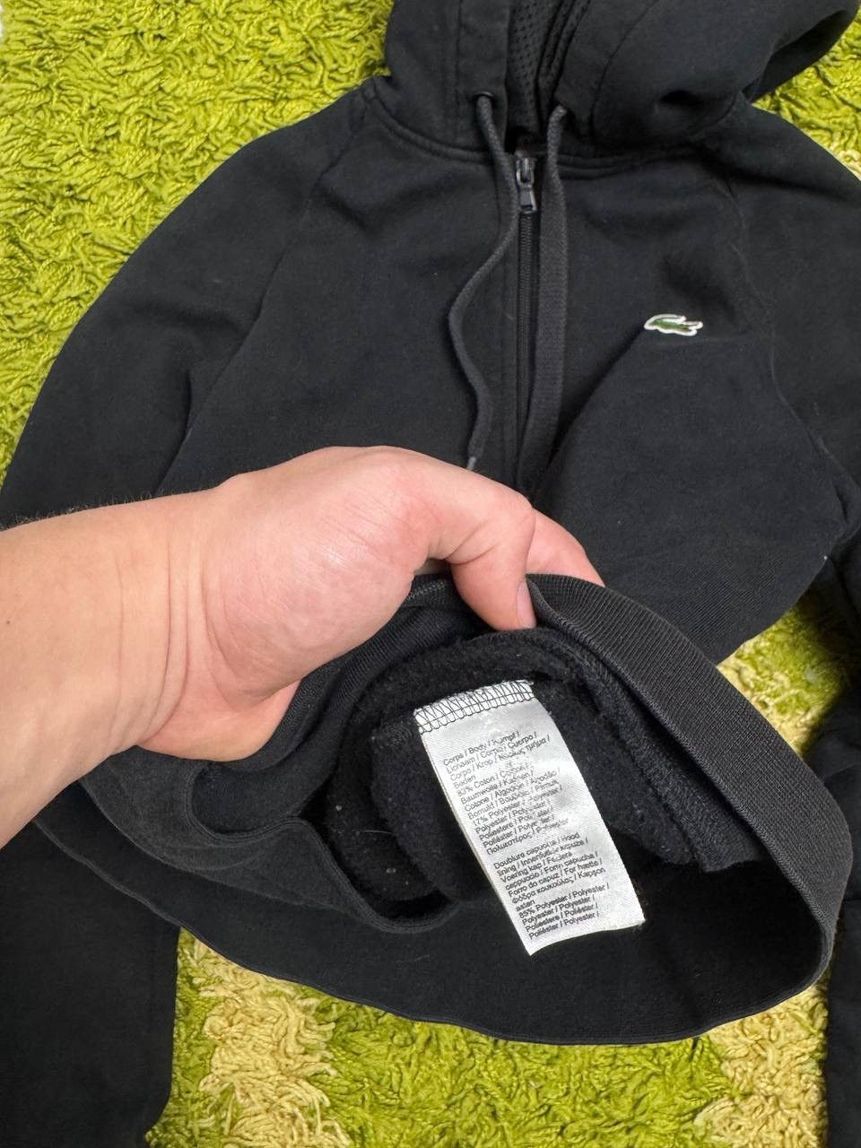 Lacoste × Vintage Y2K Vintage Lacoste Zip Up Hoodie Size US S / EU 44-46 / 1 - 5 Thumbnail