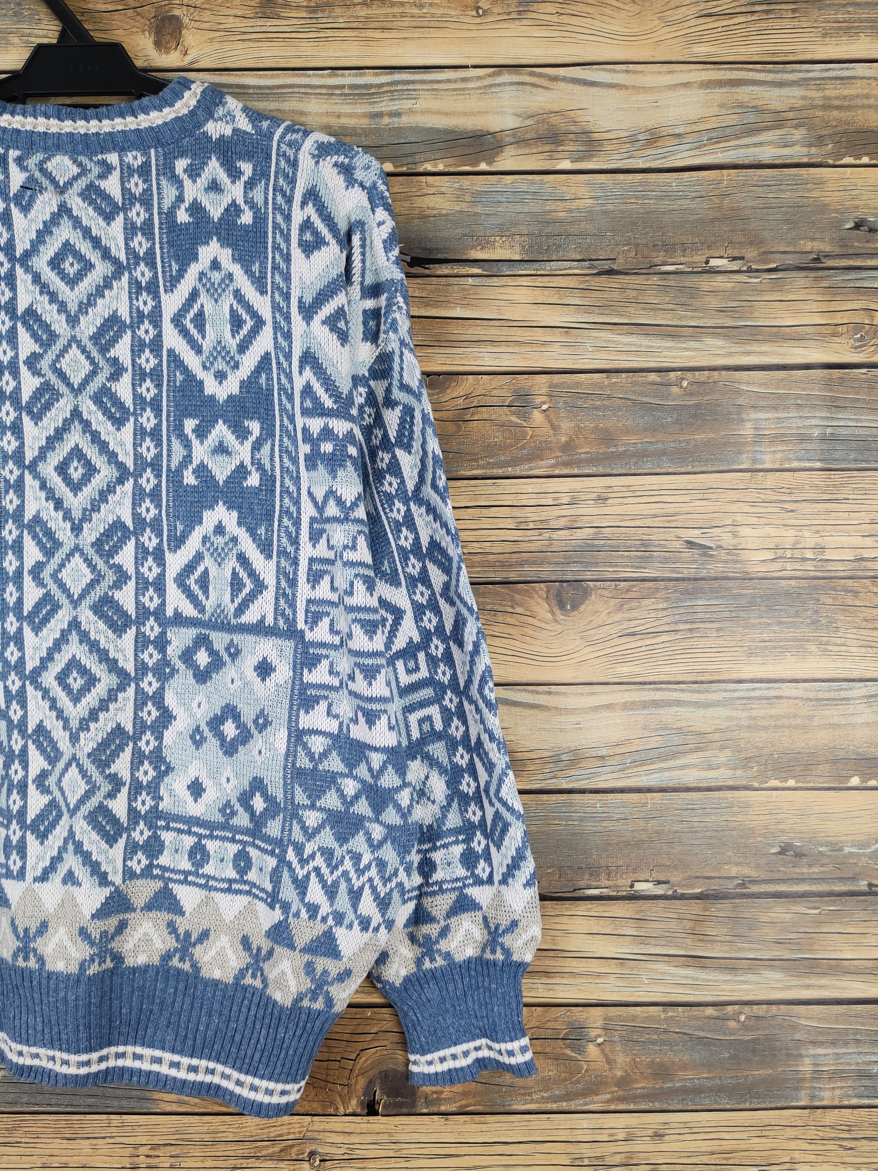 Florence Tricot Florence Tricot Blue Knitwear Sweatshirts like coogi #W2151 Size US L / EU 52-54 / 3 - 9 Thumbnail