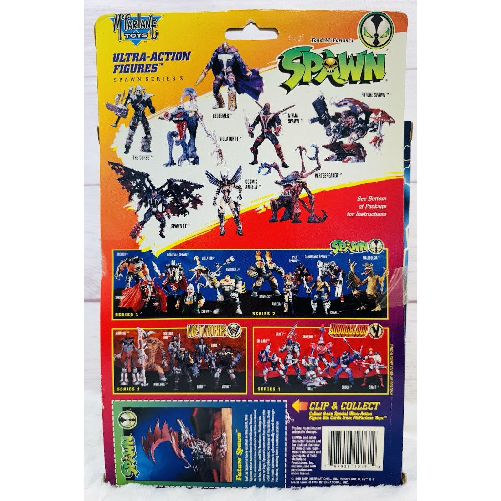 Other McFarlane Toys: FUTURE SPAWN (1995) Special Edition Ultra Ac Size ONE SIZE - 8 Thumbnail