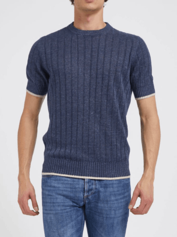 Brunello Cucinelli Sweater in Dark Blue Size US L / EU 52-54 / 3 - 1 Preview