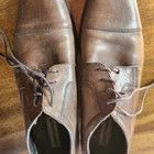 Johnston & Murphy Johnston & Murphy Mens Brown Leather Cap Toe Oxford Shoes 9M Size US 9 / EU 42 - 7 Thumbnail