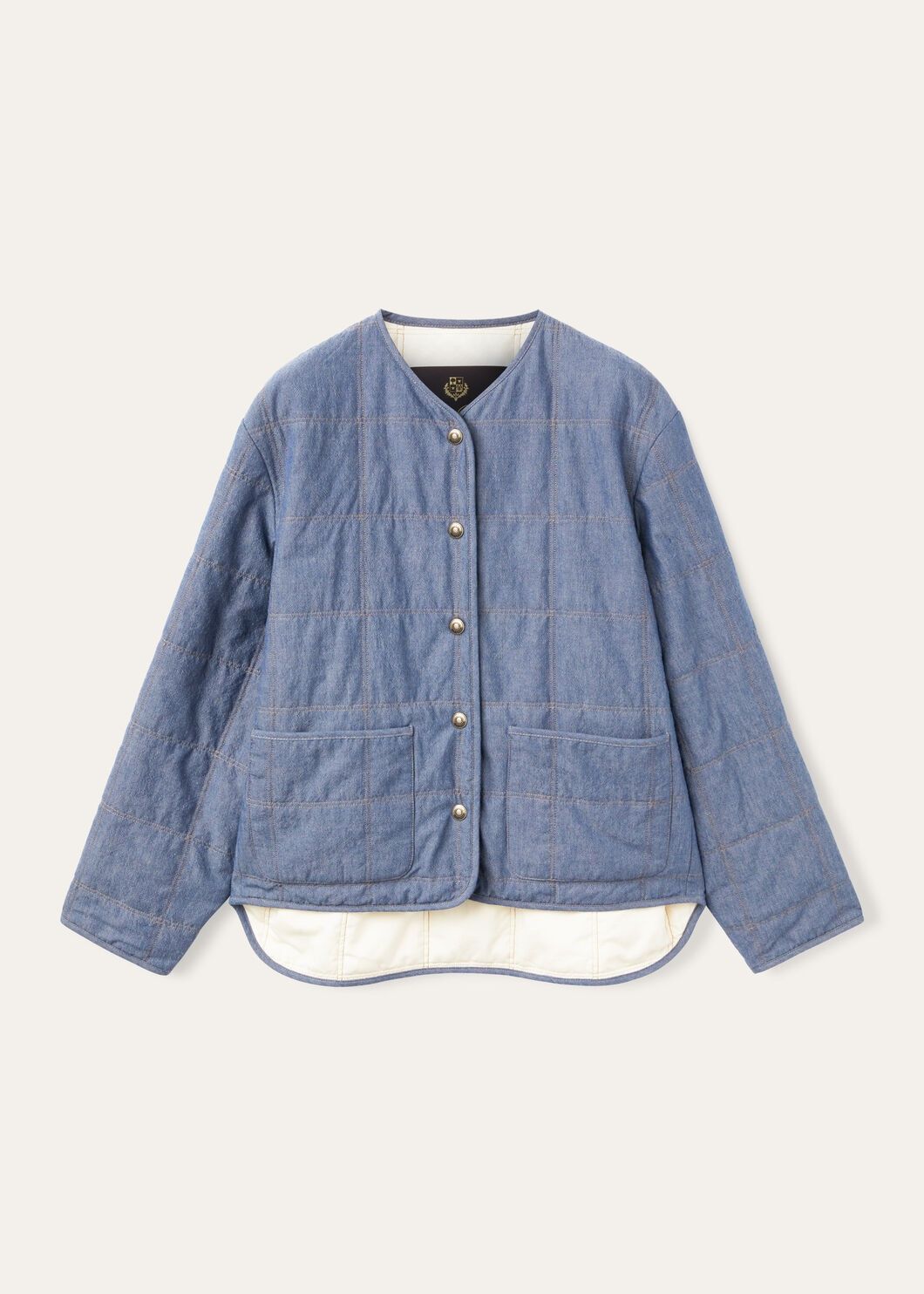 Loro Piana o1srvl11e0825 FAO4194 Jennifer Jacket in Blue Size M / US 6-8 / IT 42-44 - 1 Thumbnail