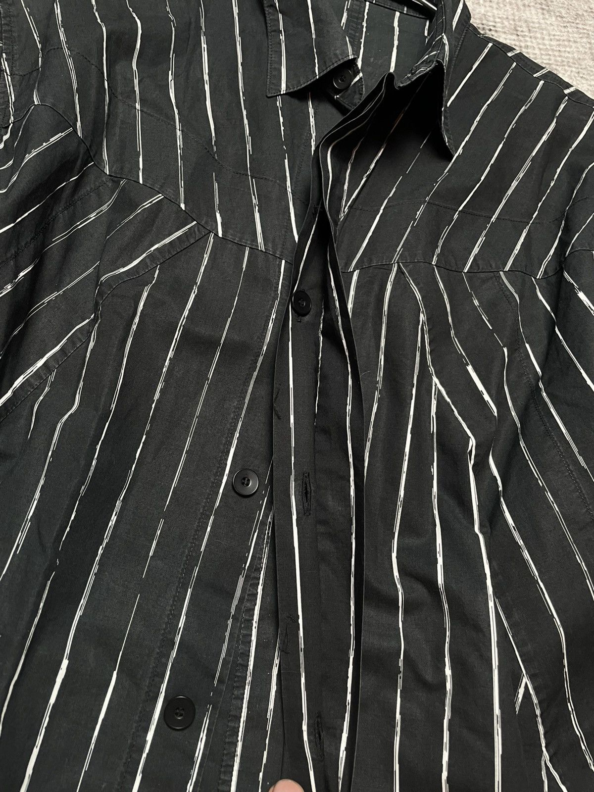 Julius Julius SS19 Seamed Striped Shirt Size US M / EU 48-50 / 2 - 5 Thumbnail