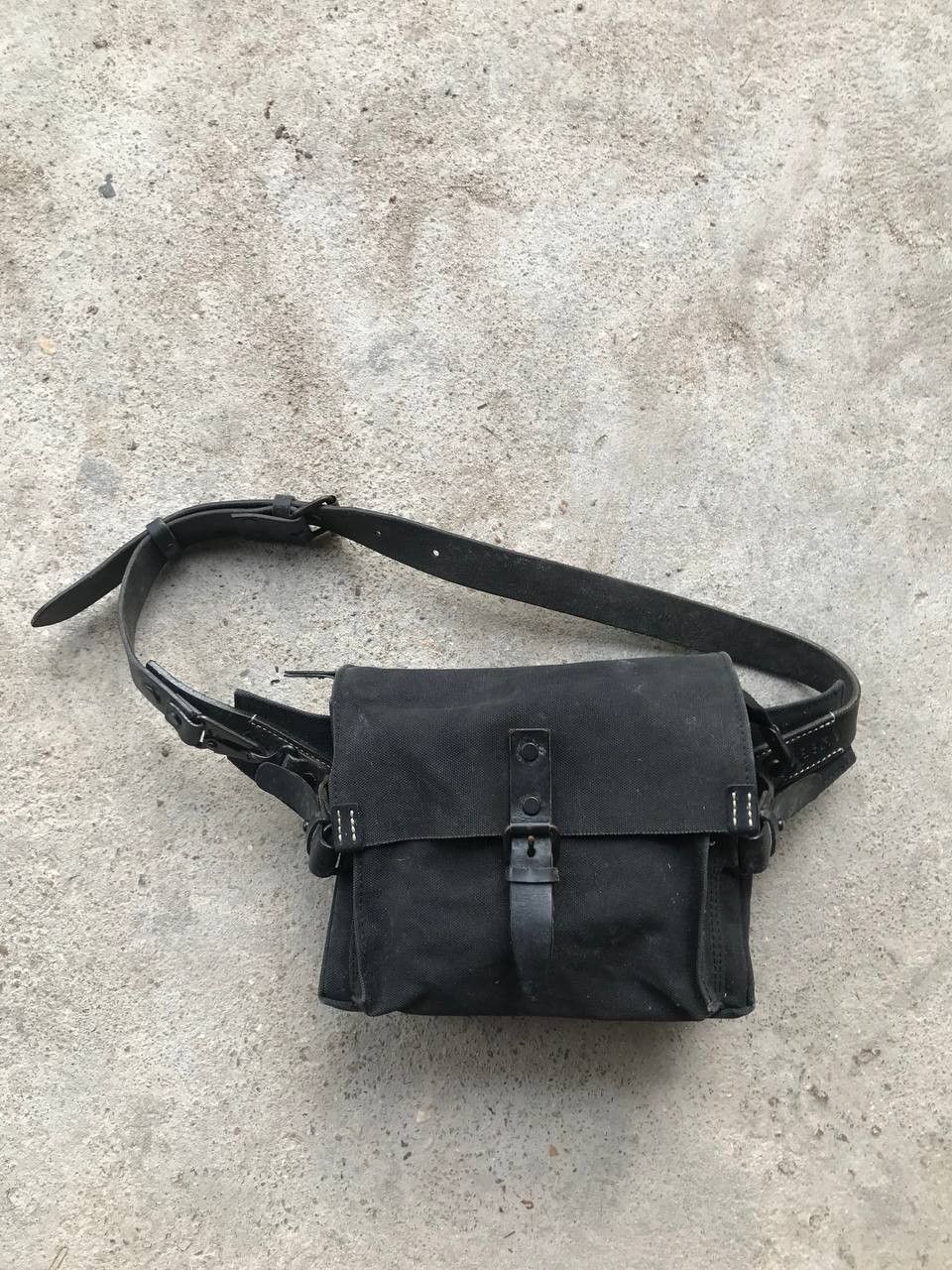 Canvas × Japanese Brand GOME LETE WORKS CANVAS WAISTBAG Size ONE SIZE - 1 Thumbnail