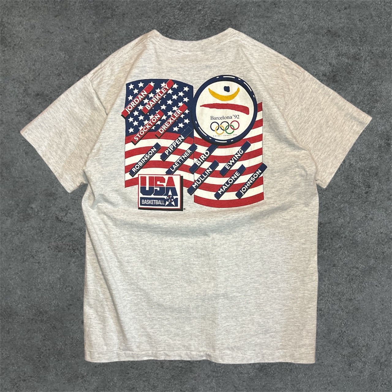Salem Sportswear 1992 Dream Team USA Olympic Gold Medal Salem Caricature NBA Size US L / EU 52-54 / 3 - 4 Thumbnail