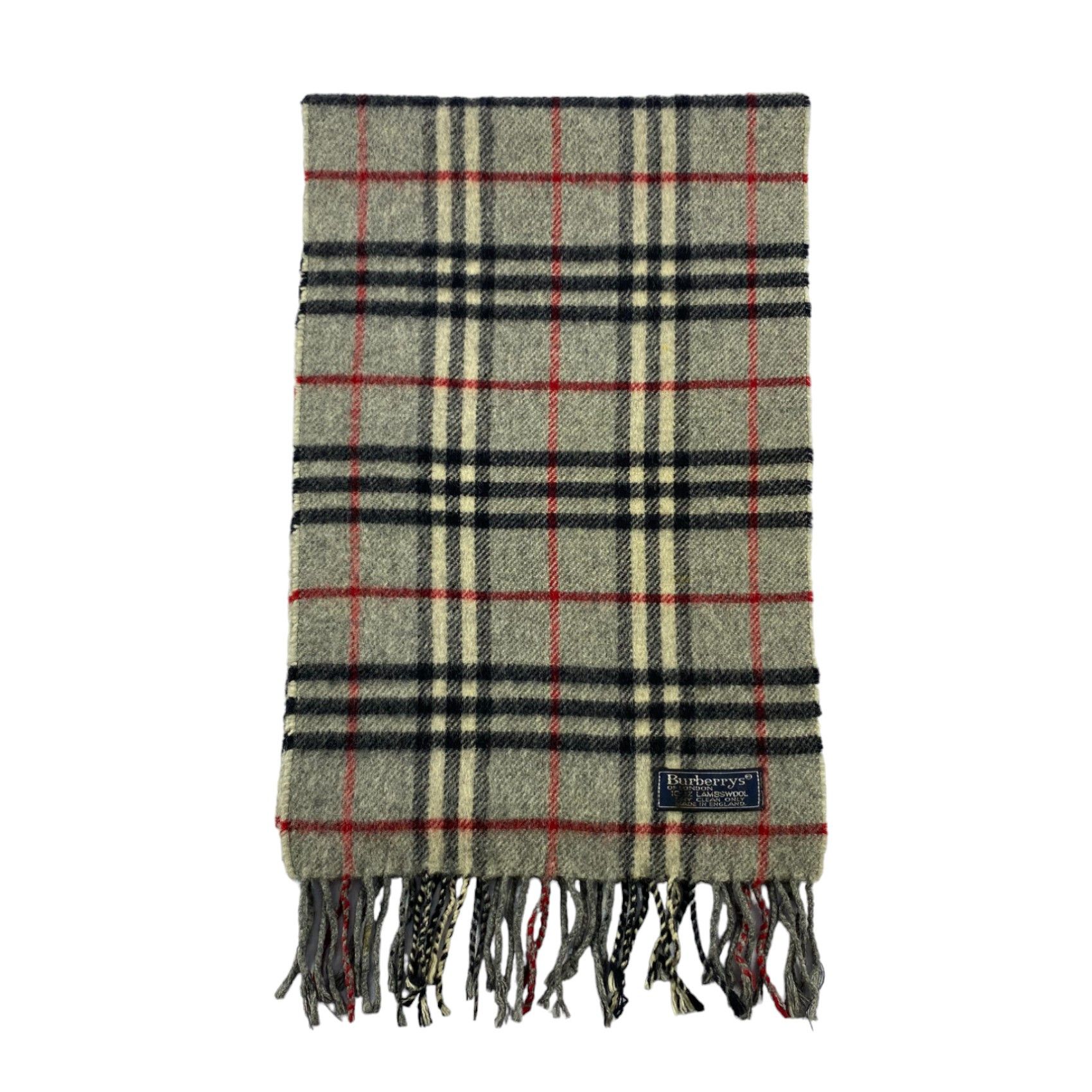 Burberry × Vintage Burberry Scarf / Muffler / Neckwear - WW1024 Size ONE SIZE - 2 Thumbnail