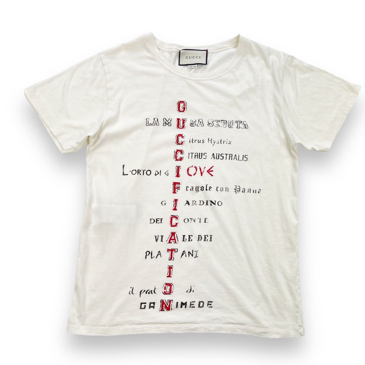 Gucci Gucci Guccification T Shirt Size US S / EU 44-46 / 1 - 2 Thumbnail