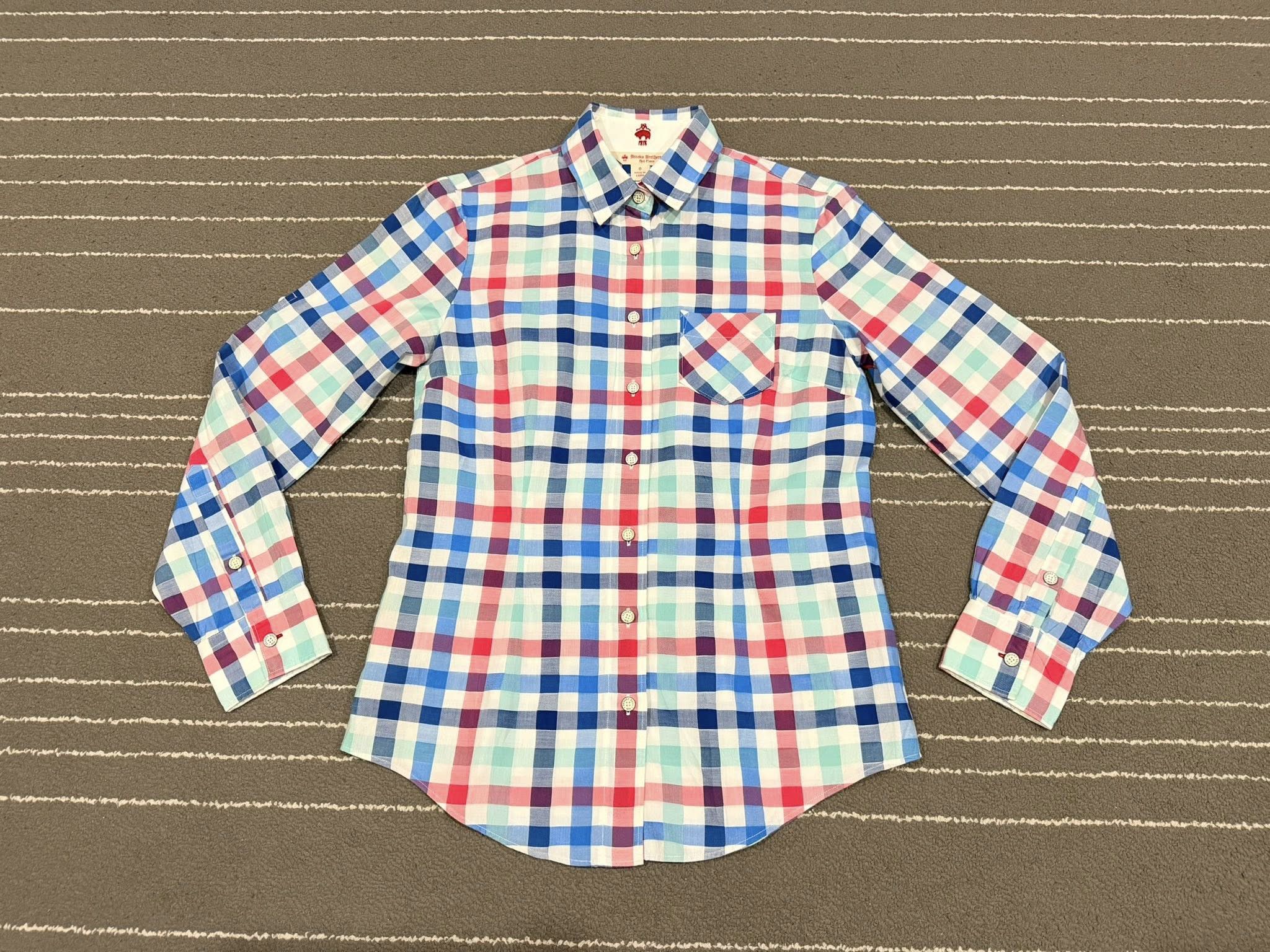 Brooks Brothers Brooks Brothers Red Fleece button up WOMEN XS 2744 Size XS / US 0-2 / IT 36-38 - 3 Thumbnail