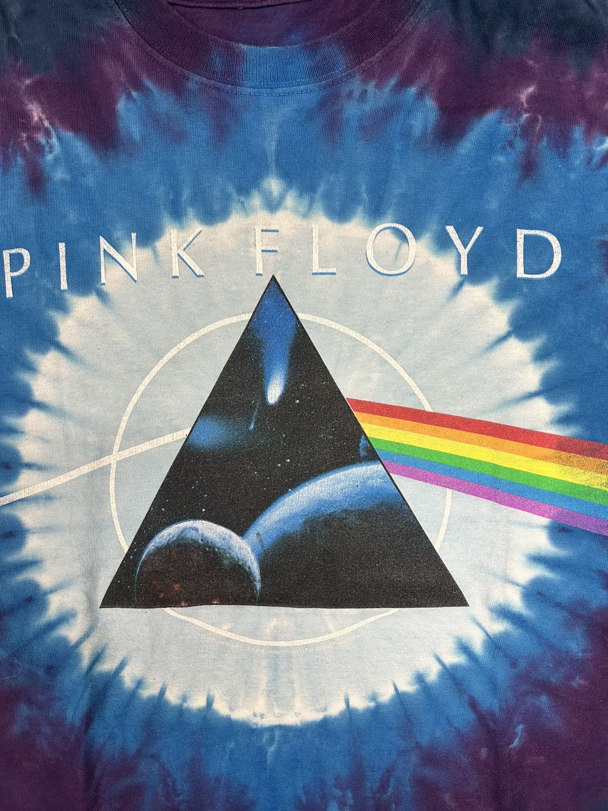 Liquid Blue Crazy Vintage Y2K Essential Liquid Blue Pink Floyd Band Tee Size US M / EU 48-50 / 2 - 3 Thumbnail