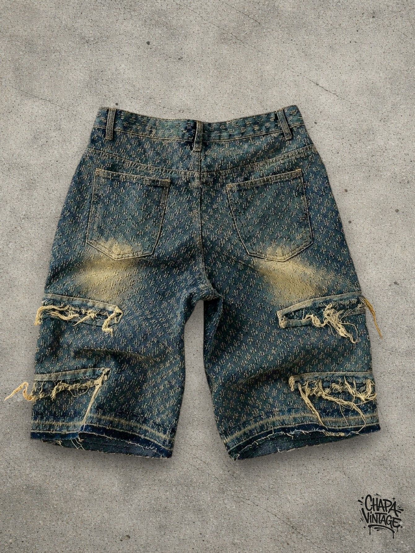 Japanese Brand Ripped jeans shorts Size US 32 / EU 48 - 2 Thumbnail