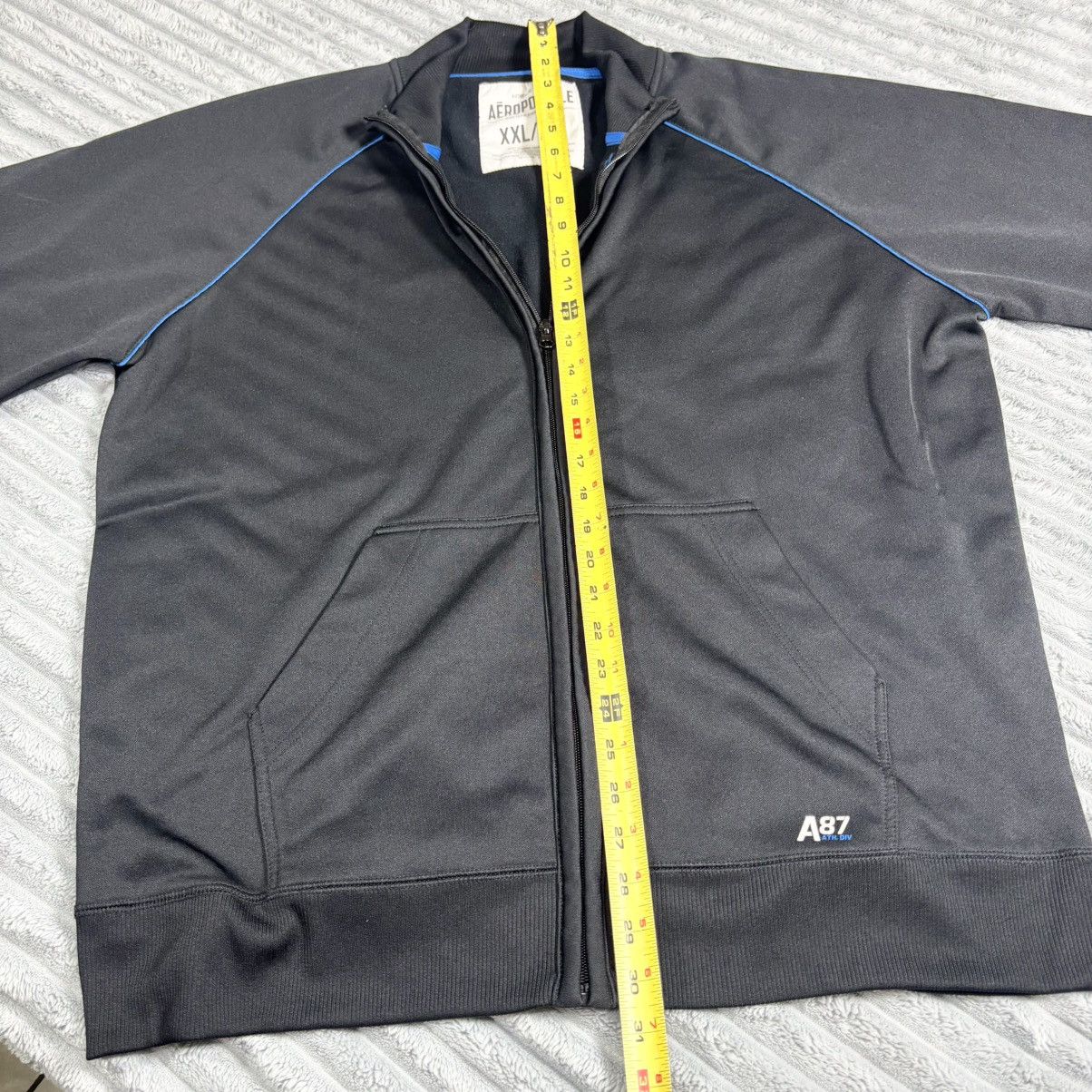 Aeropostale Aéropostale 87 Track Jacket Men's 2xL Black 2xL Size US XXL / EU 58 / 5 - 7 Thumbnail